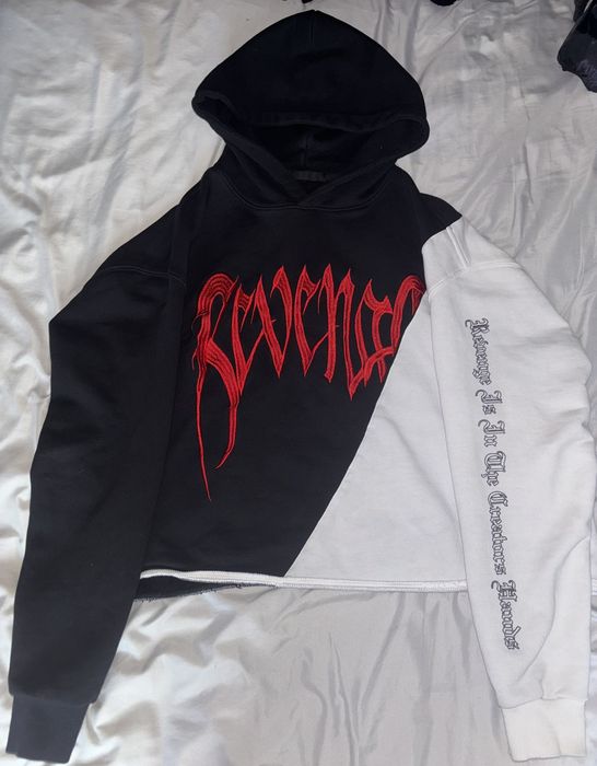 Revenge best sale split hoodie