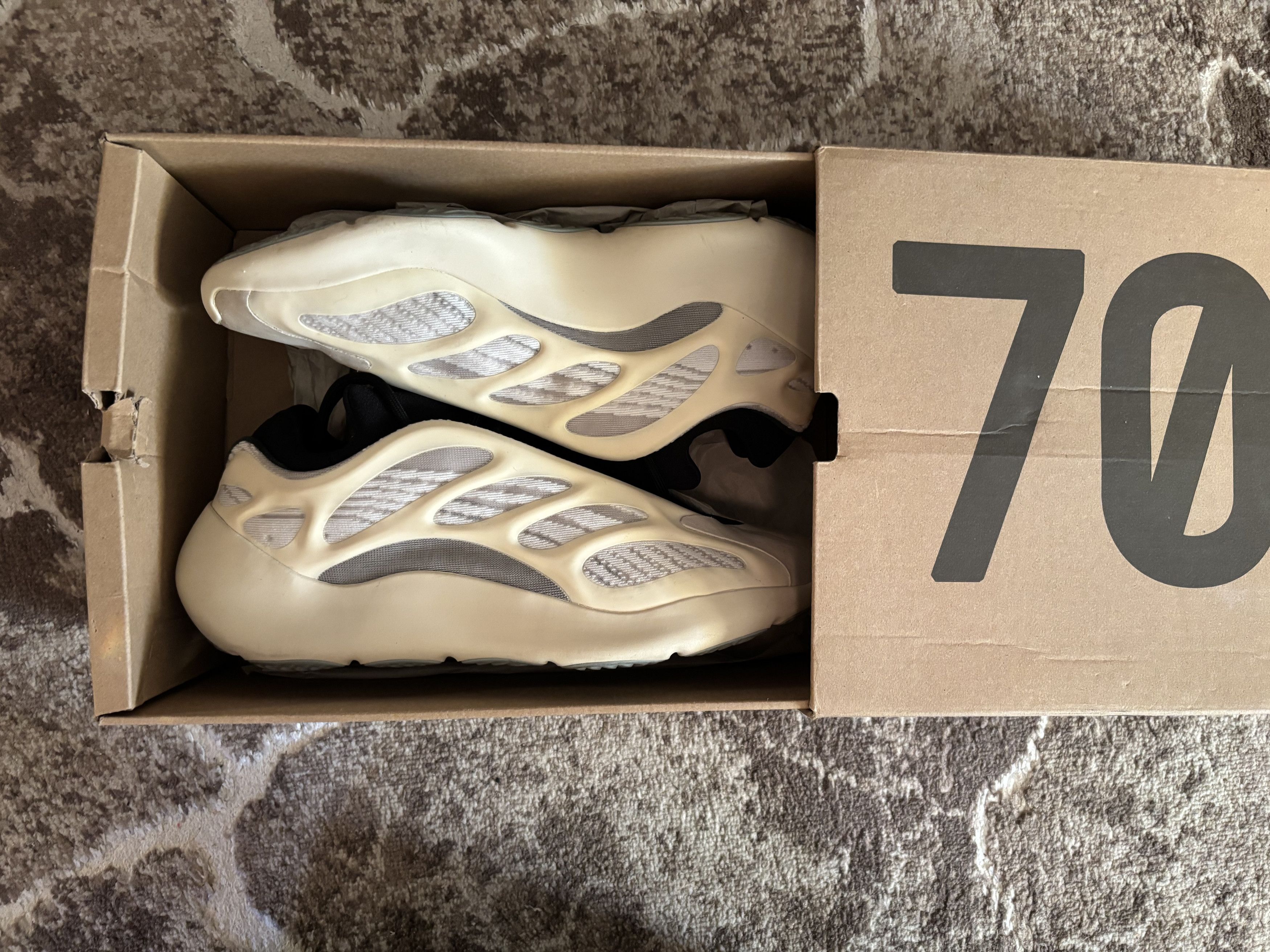 Yeezy Adidas Yeezy 700 V3 Azael Size US 12 / EU 45 - 3 Thumbnail