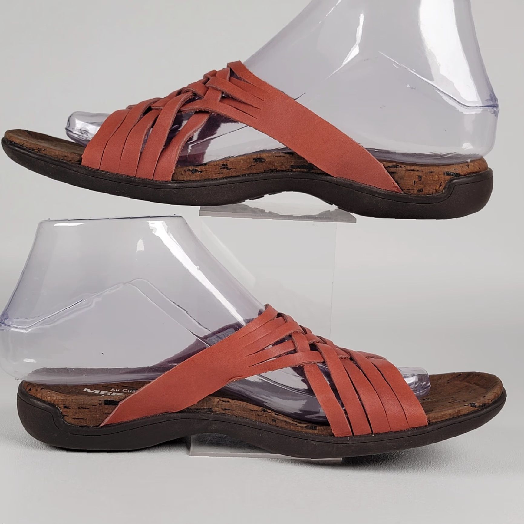 Merrell Merrell Sandal Women’s District Mahana Woven Leather Redwood Size 7 Size US 5 / IT 35 - 4 Thumbnail
