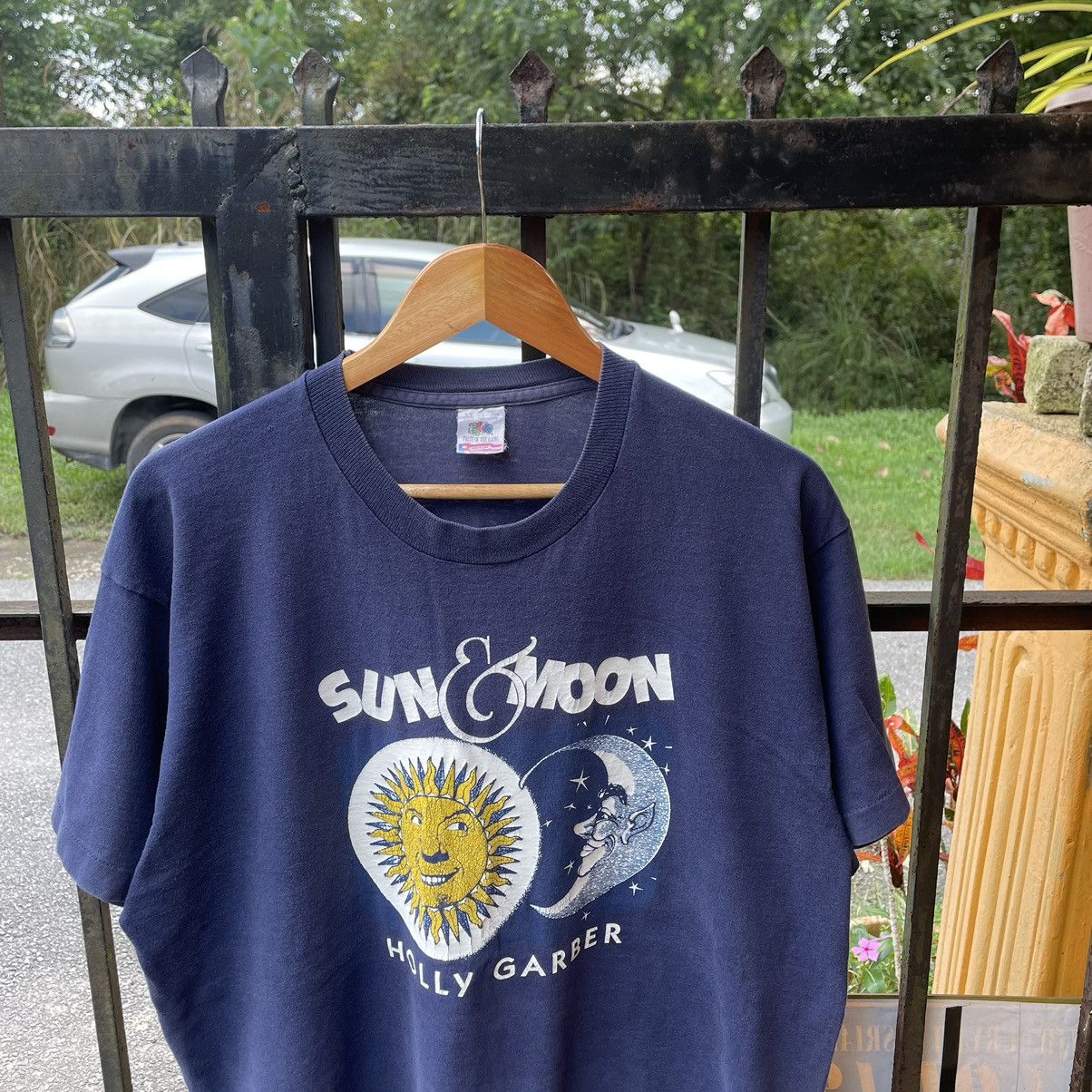 Vintage 🔥Vintage 90s Holly Garber Sun And Moon Promo Tee Size US XL / EU 56 / 4 - 3 Thumbnail