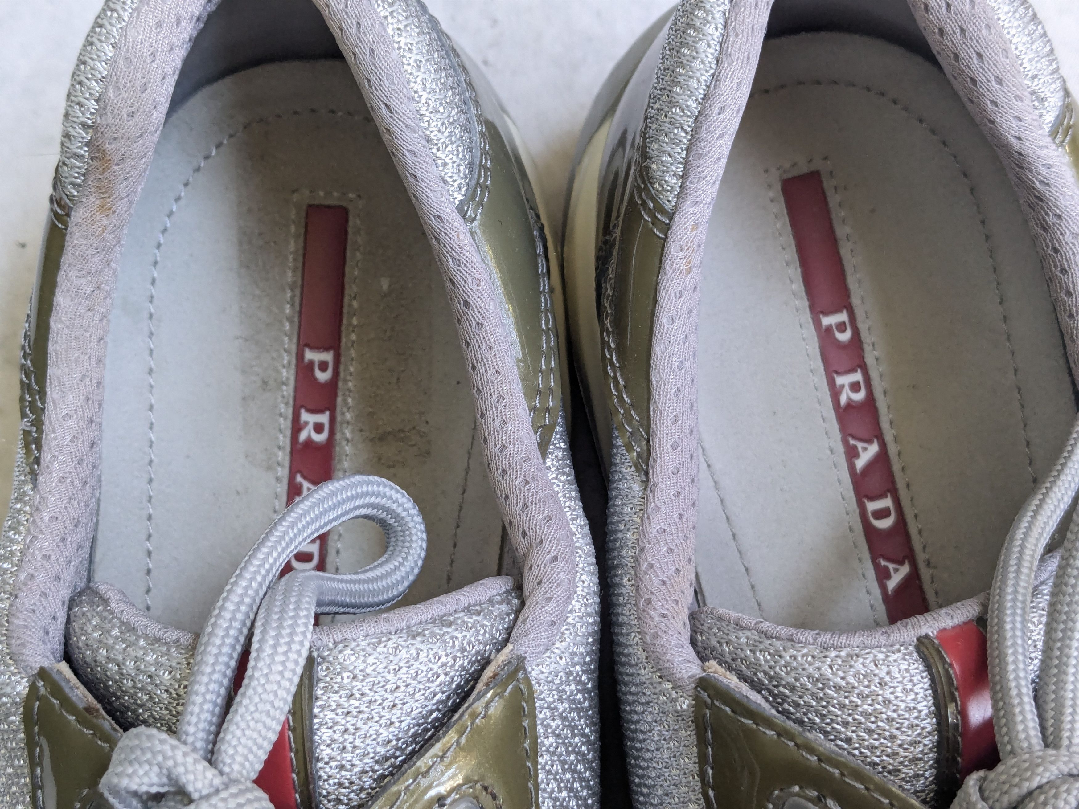 Prada Prada America's Cup Green Patent Leather 11 Low Tops Size US 11 / EU 44 - 6 Thumbnail