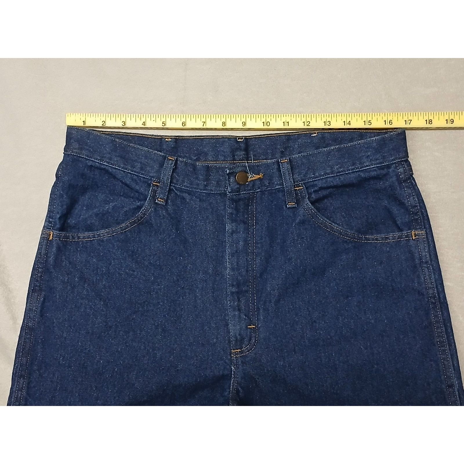 Rustler Rustler 34x34 Dress Comfort Casual Straight Blue Jeans/Pants Size US 34 / EU 50 - 6 Thumbnail
