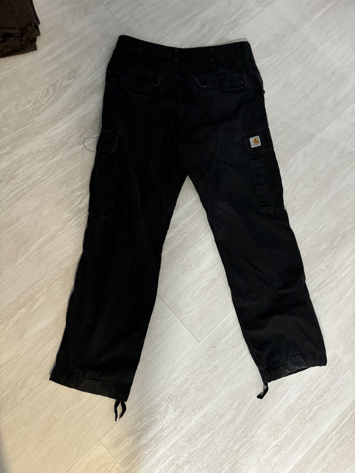 Carhartt Carhartt 36x32 Black Cargos Size US 36 / EU 52 - 2 Thumbnail