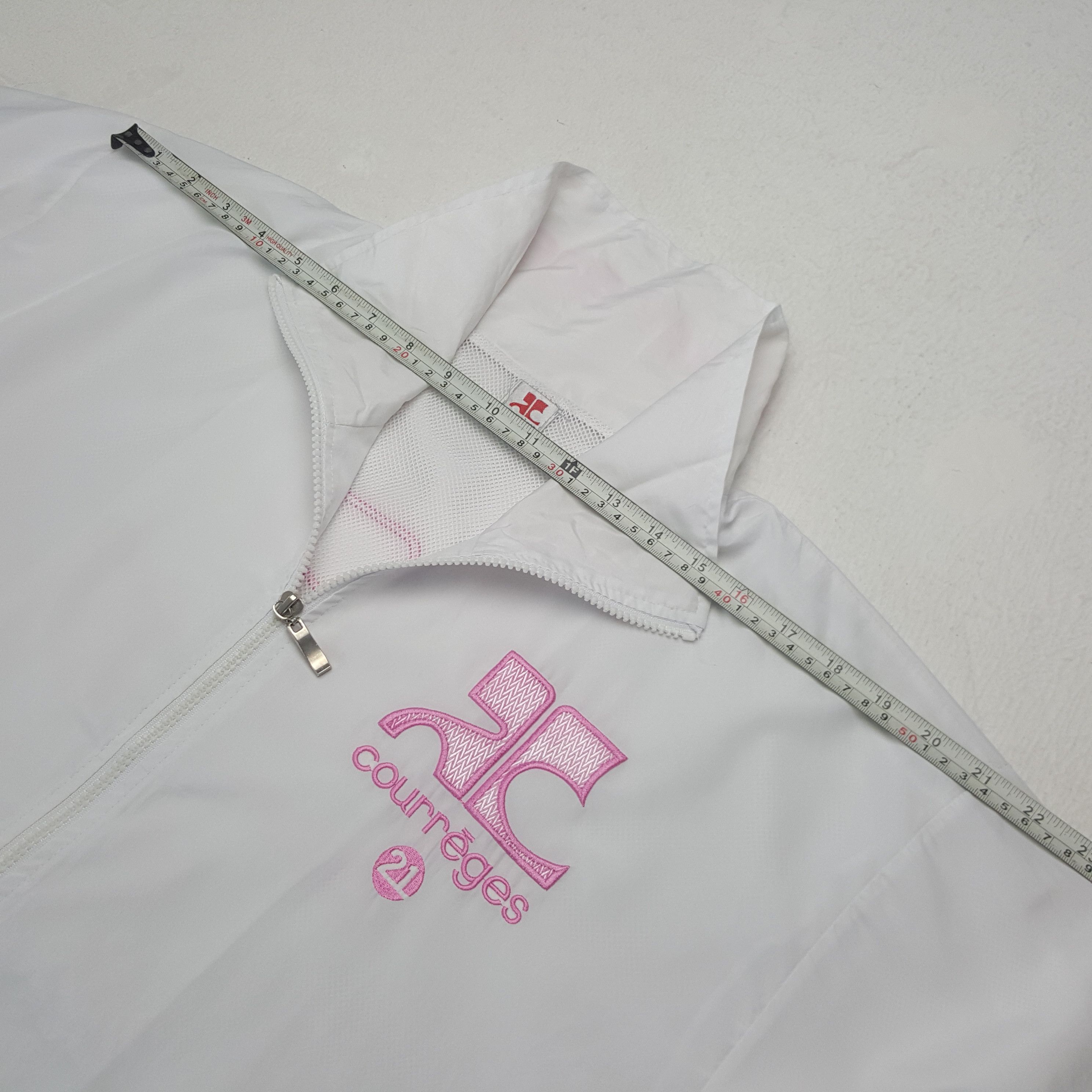 Courreges Vintage Courreges Italian Embroidery Spellout Jacket C291N7 Size US L / EU 52-54 / 3 - 7 Thumbnail