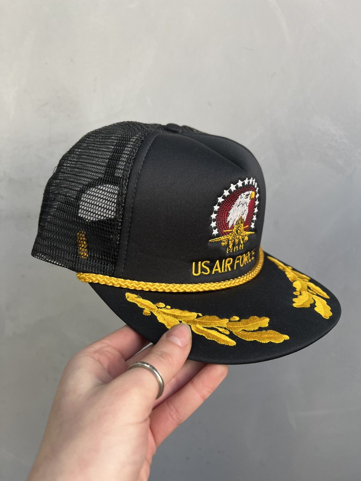 Japanese Brand Air Force UsA 90s classic cap hat y2k streetwear Size ONE SIZE - 7 Thumbnail