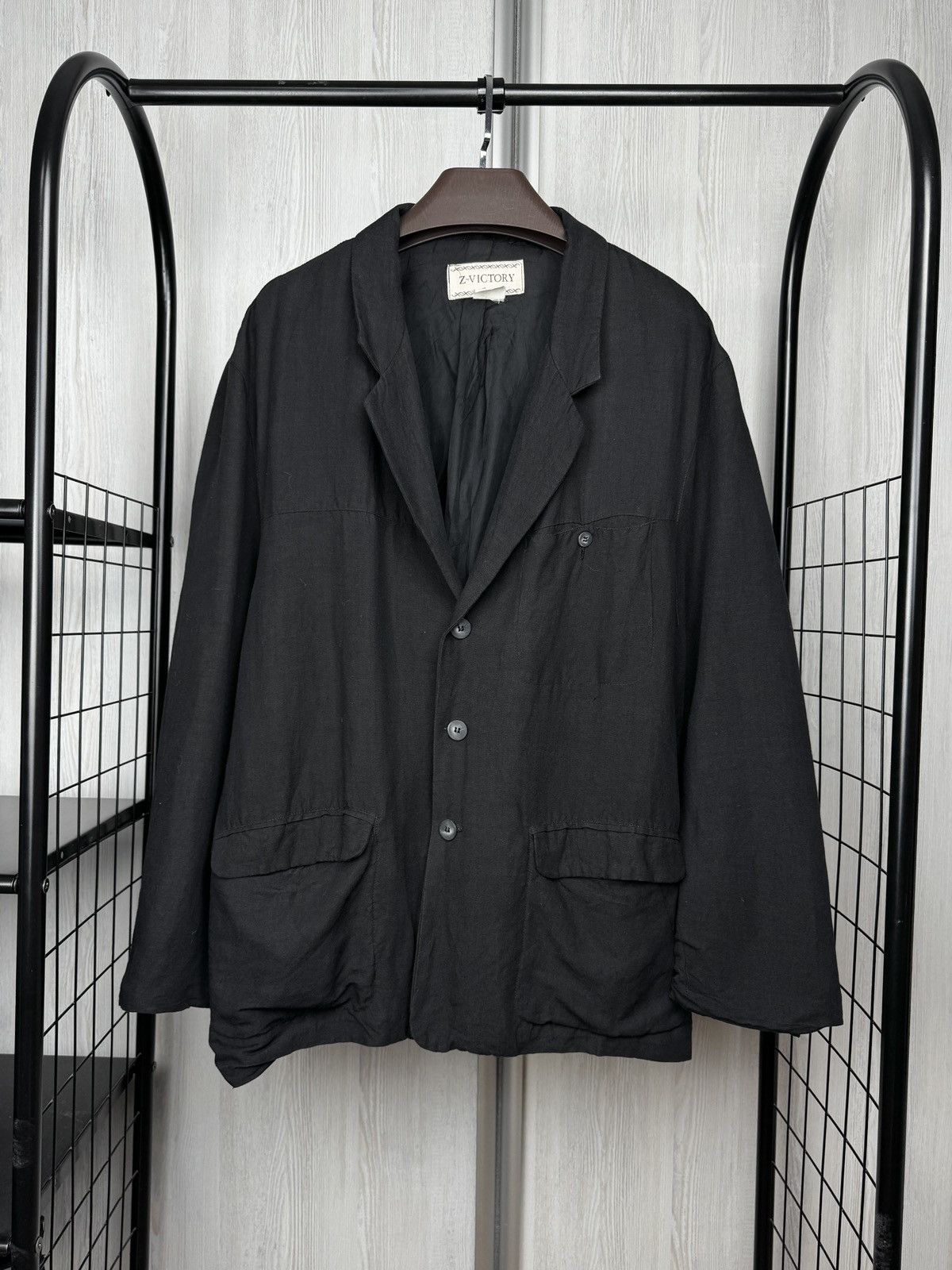 Vintage Z-Victory Uniform vintage 80s 90s Frenchwork blazer sz 3 Size US L / EU 52-54 / 3 - 1 Thumbnail