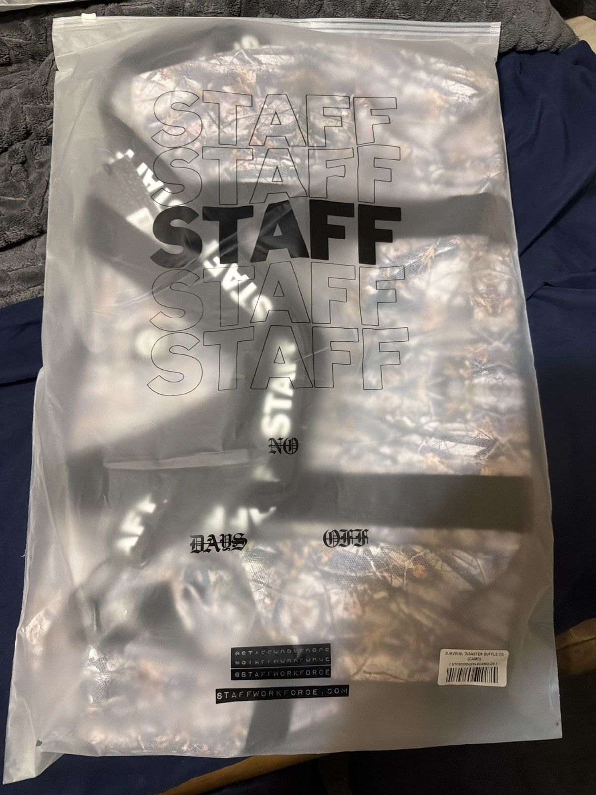 STAFF WORKFORCE Survival Disaster Duffle Size ONE SIZE - 3 Thumbnail