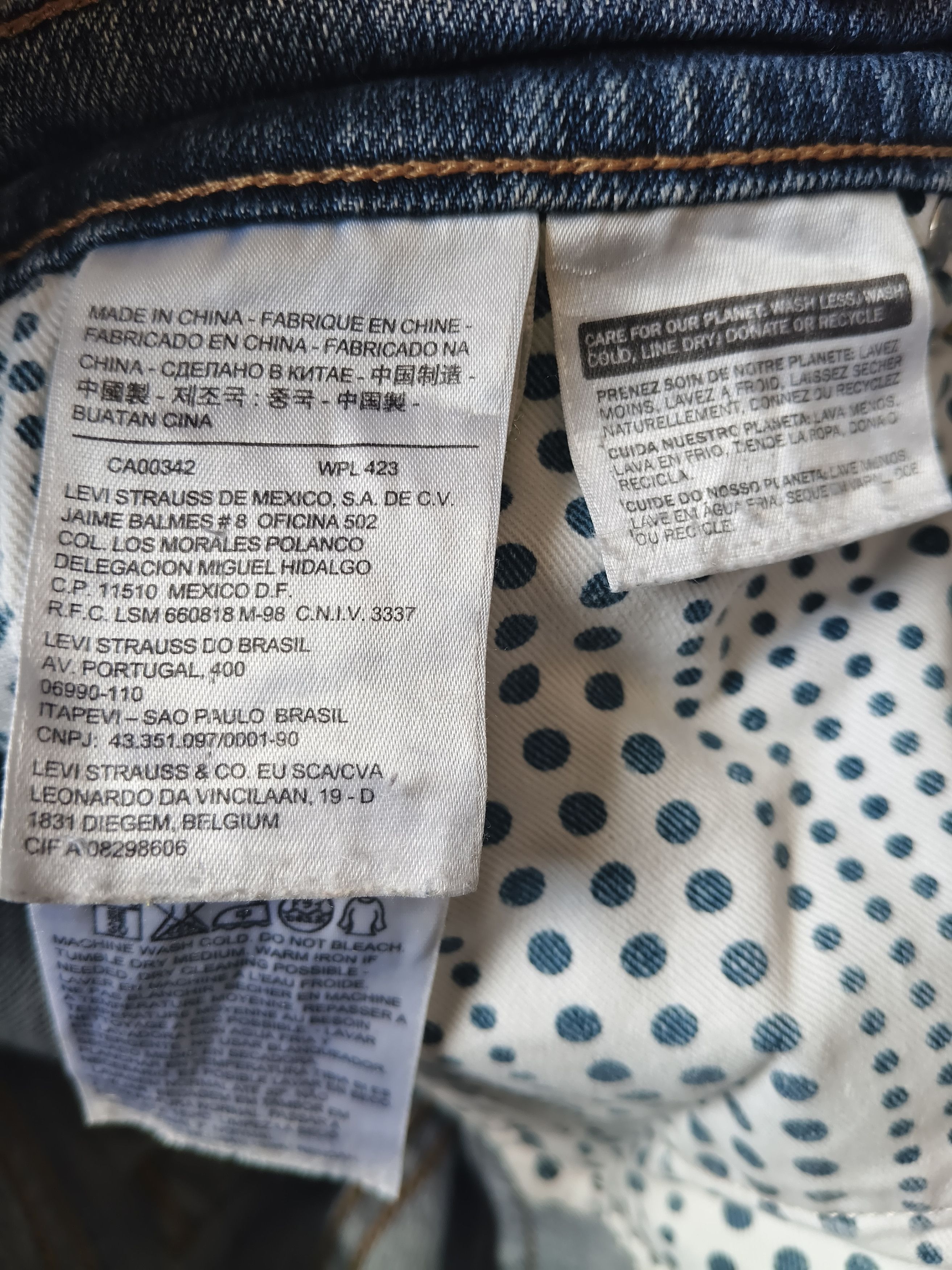 Levi's Levis denim jeans selvedge Size 32" / US 10 / IT 46 - 14 Thumbnail
