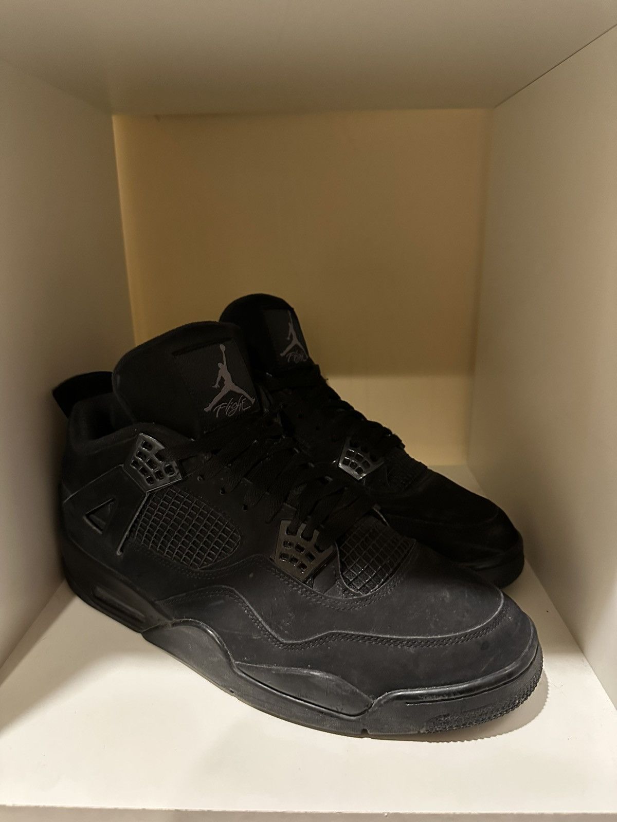 Jordan Brand Nike Air Jordan 4 Black Cat 2020 Size 13 Mens Size US 13 / EU 46 - 1 Thumbnail