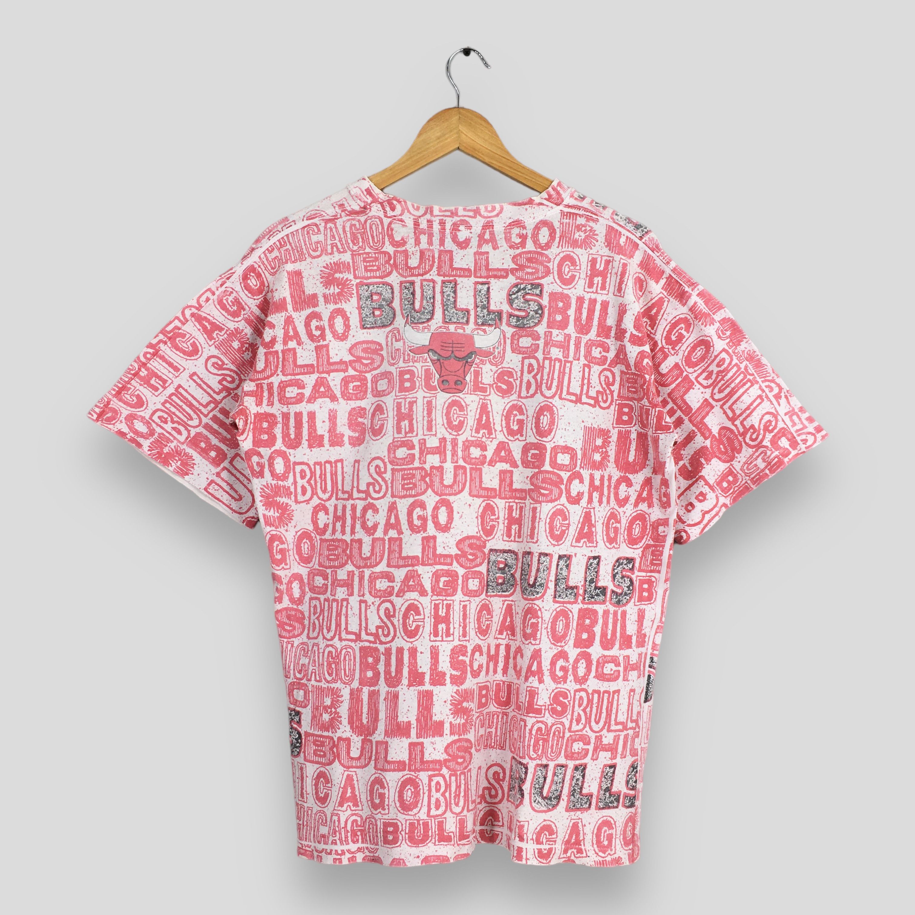NBA 90s Chicago Bulls Nba World Champions Red T shirt Large Size US L / EU 52-54 / 3 - 6 Thumbnail