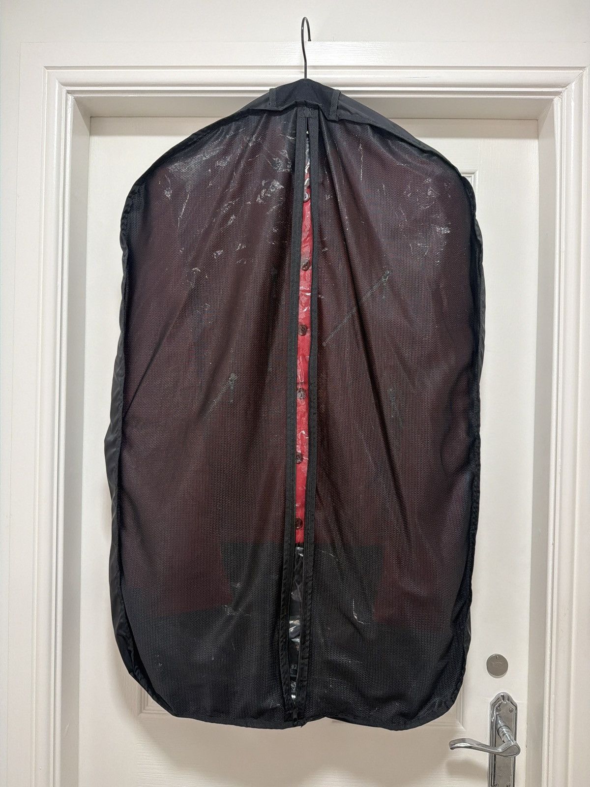 Yohji Yamamoto Yohji Yamamoto Red “Modern Girl” Back Printed Leather Jacket Size US S / EU 44-46 / 1 - 19 Thumbnail