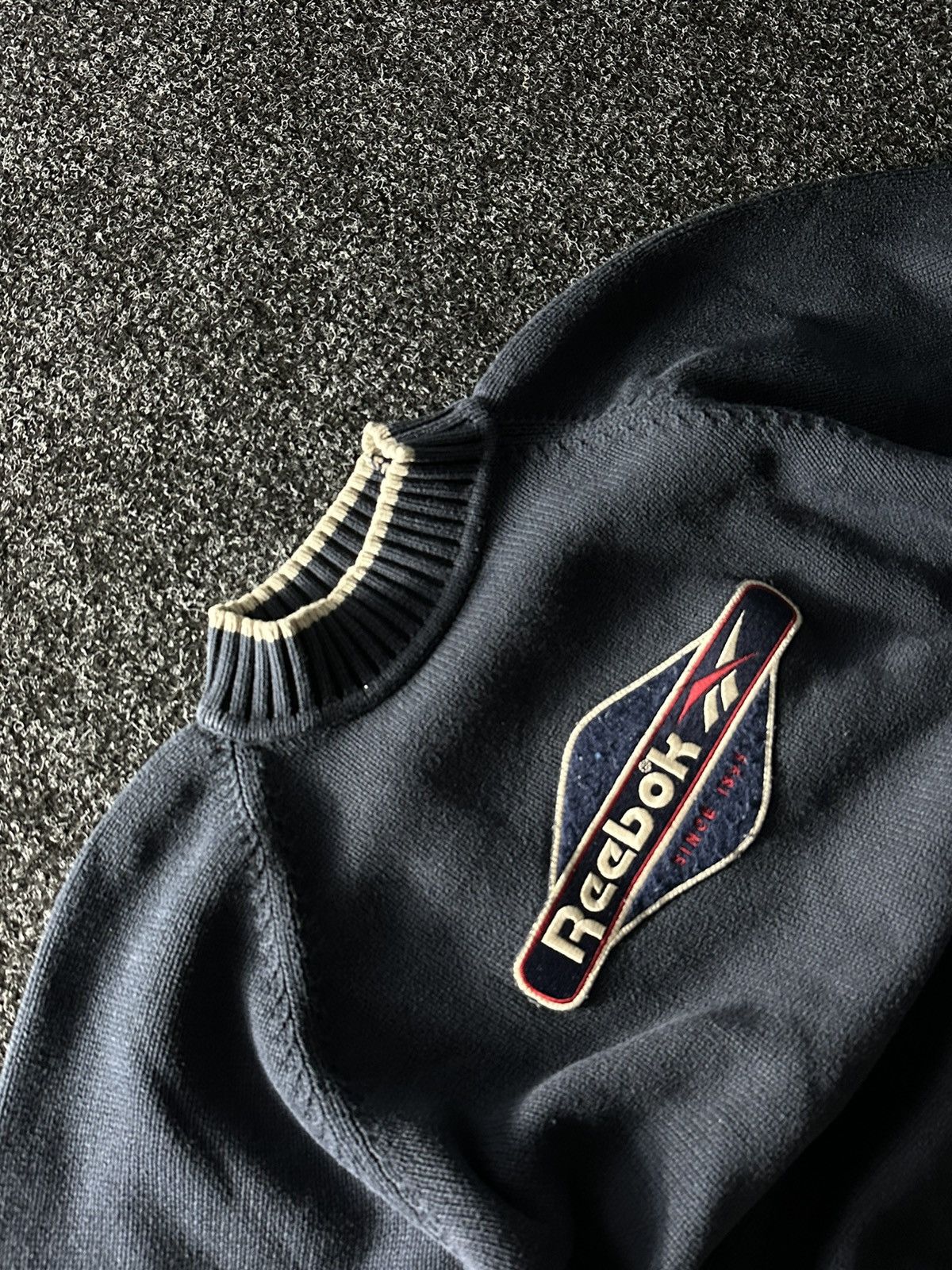 Reebok × Vintage 🚨Vintage Reebok big logo baggy sweater Y2K japan style RARE Size US XL / EU 56 / 4 - 4 Thumbnail