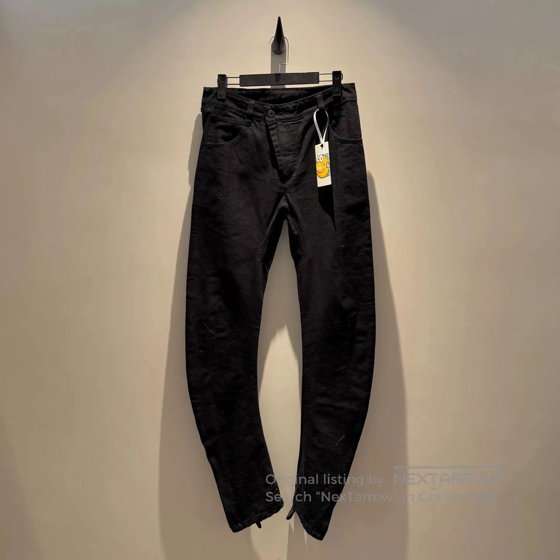 Boris Bidjan Saberi boris bidjan saber unique black trousers. Size US 41 - 1 Thumbnail