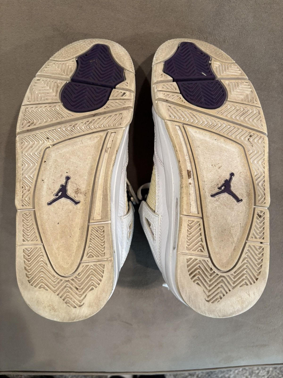 Jordan Brand Used Jordan 4 “Metallic Purple” Size US 7 / EU 40 - 5 Thumbnail