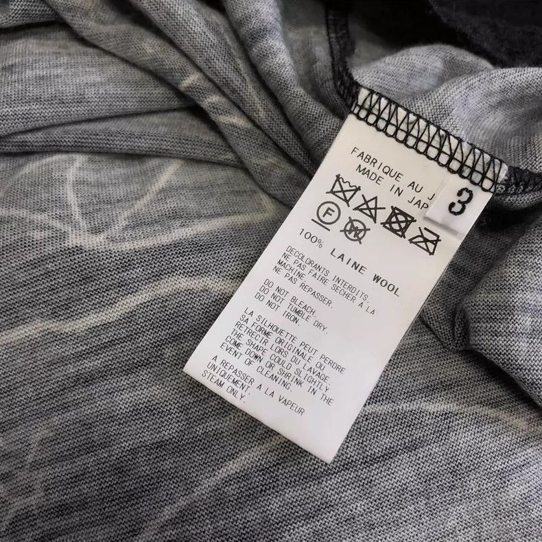 Yohji Yamamoto Yohji Yamamoto Artificial human 009 cut for sweater 2505-Ne Size US L / EU 52-54 / 3 - 8 Thumbnail