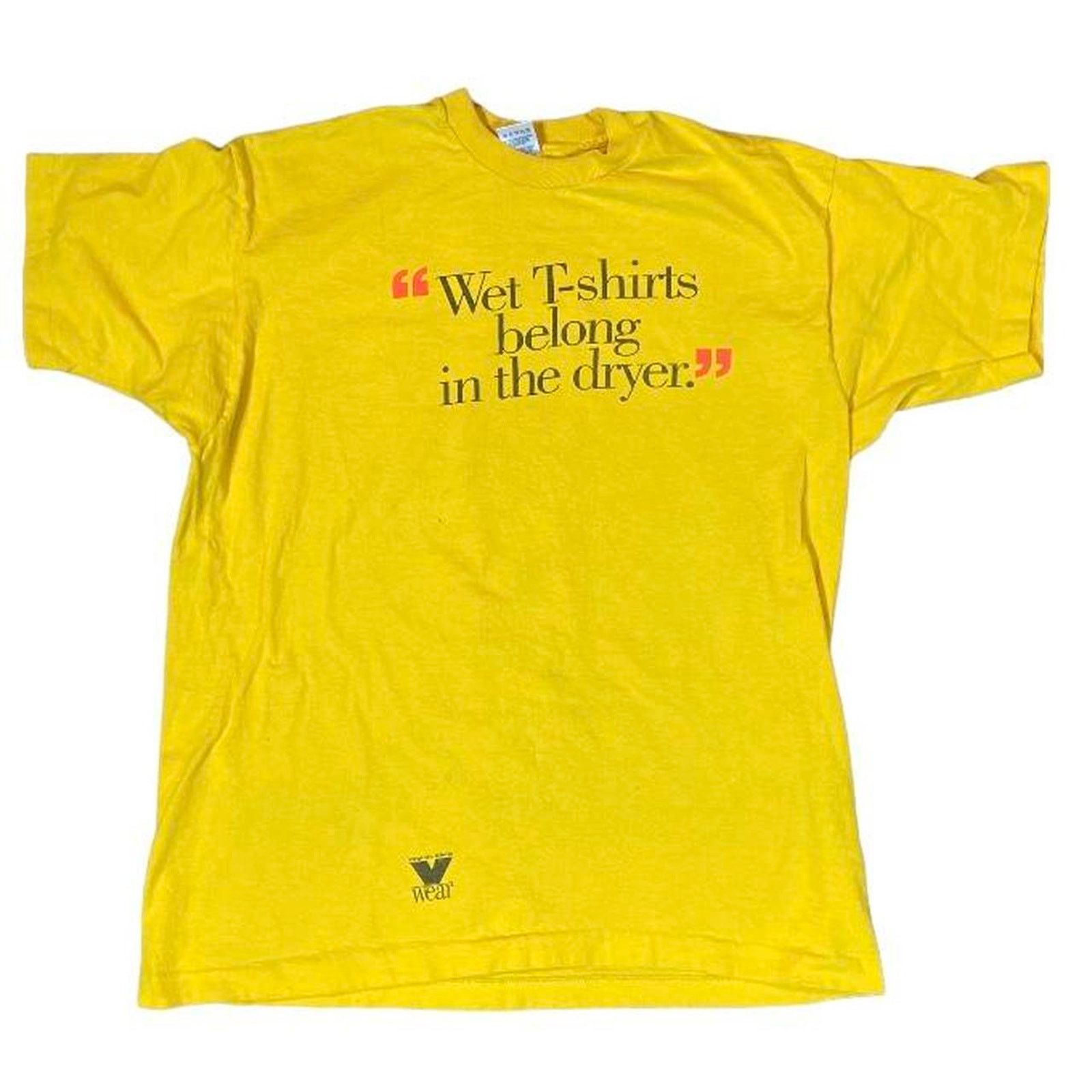 Fruit Of The Loom 90s yellow cigarette tee shirt Size US XL / EU 56 / 4 - 1 Thumbnail