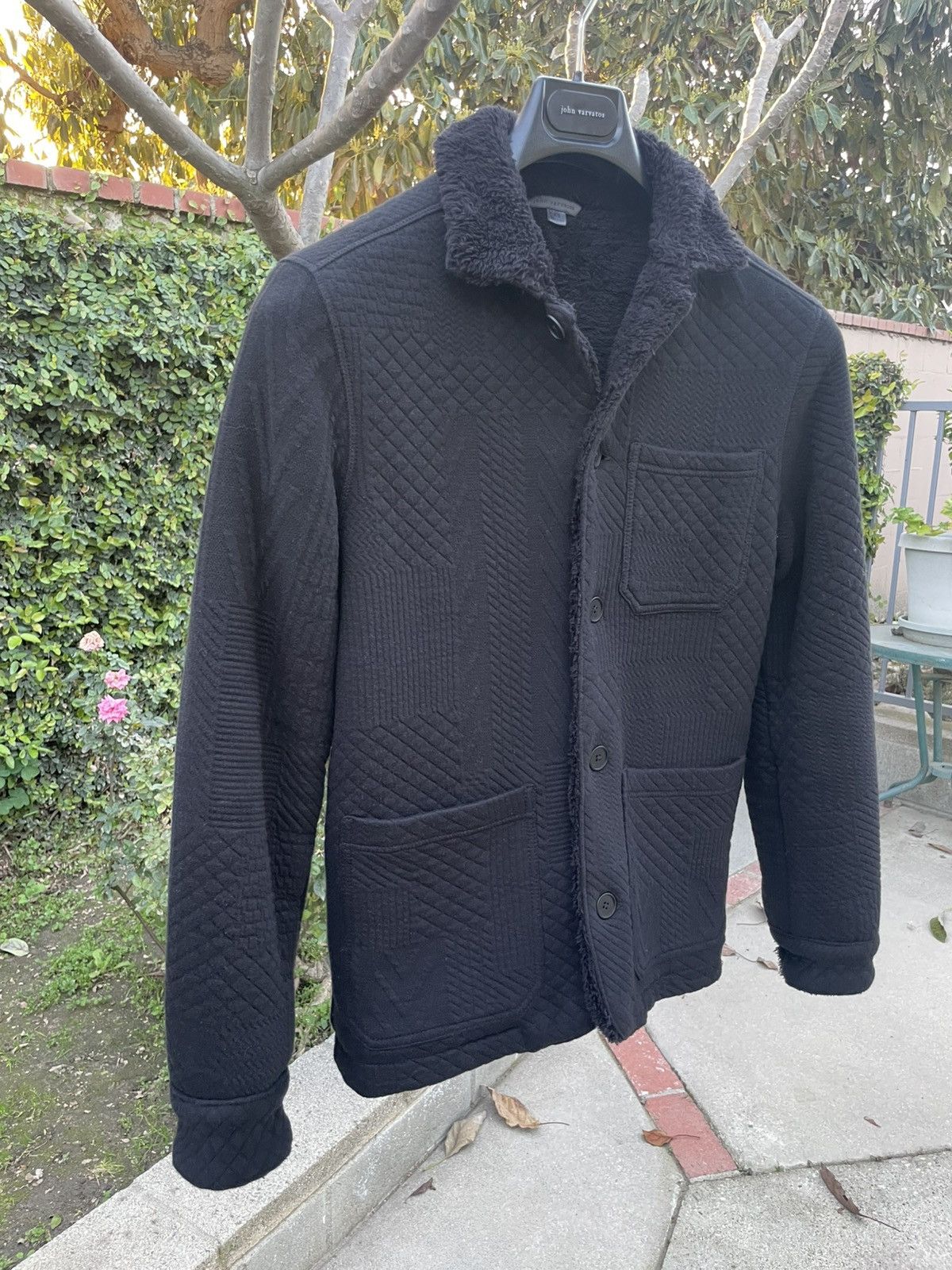 John Varvatos John Varvatos Kenmare Chore Jacket XS Black Size US XS / EU 42 / 0 - 4 Thumbnail