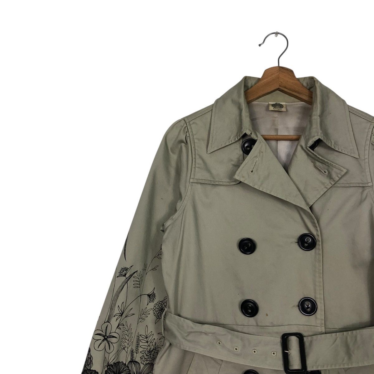 Hysteric Glamour 🔥VINTAGE LONG JACKET SCOLAR OVER PRINT BONDAGE DESIGN Size M / US 6-8 / IT 42-44 - 10 Thumbnail