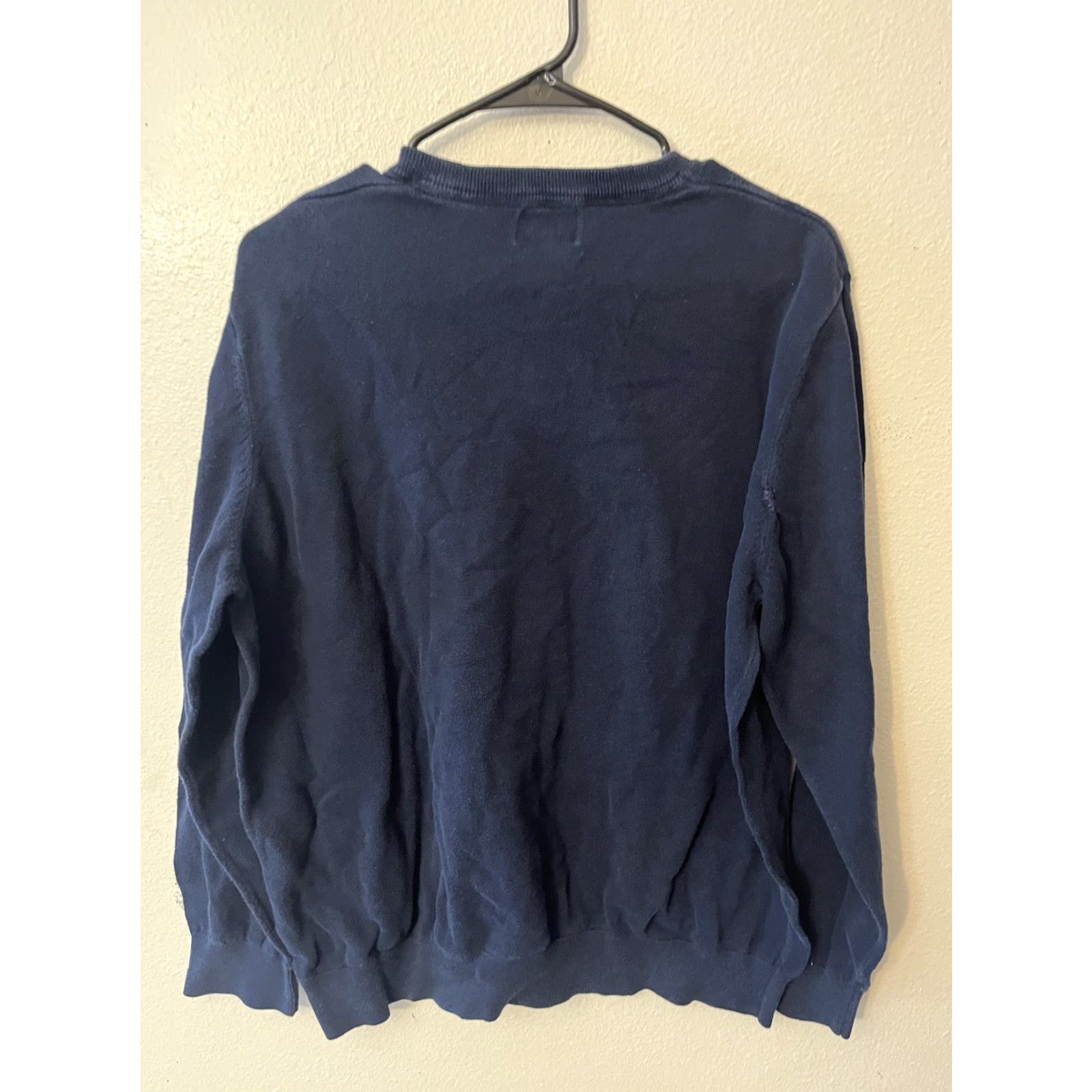 Vintage L.L. Bean Sweater Mens XL Navy Blue Knit Crewneck Pullover Outdoors Adult Size US XL / EU 56 / 4 - 3 Thumbnail