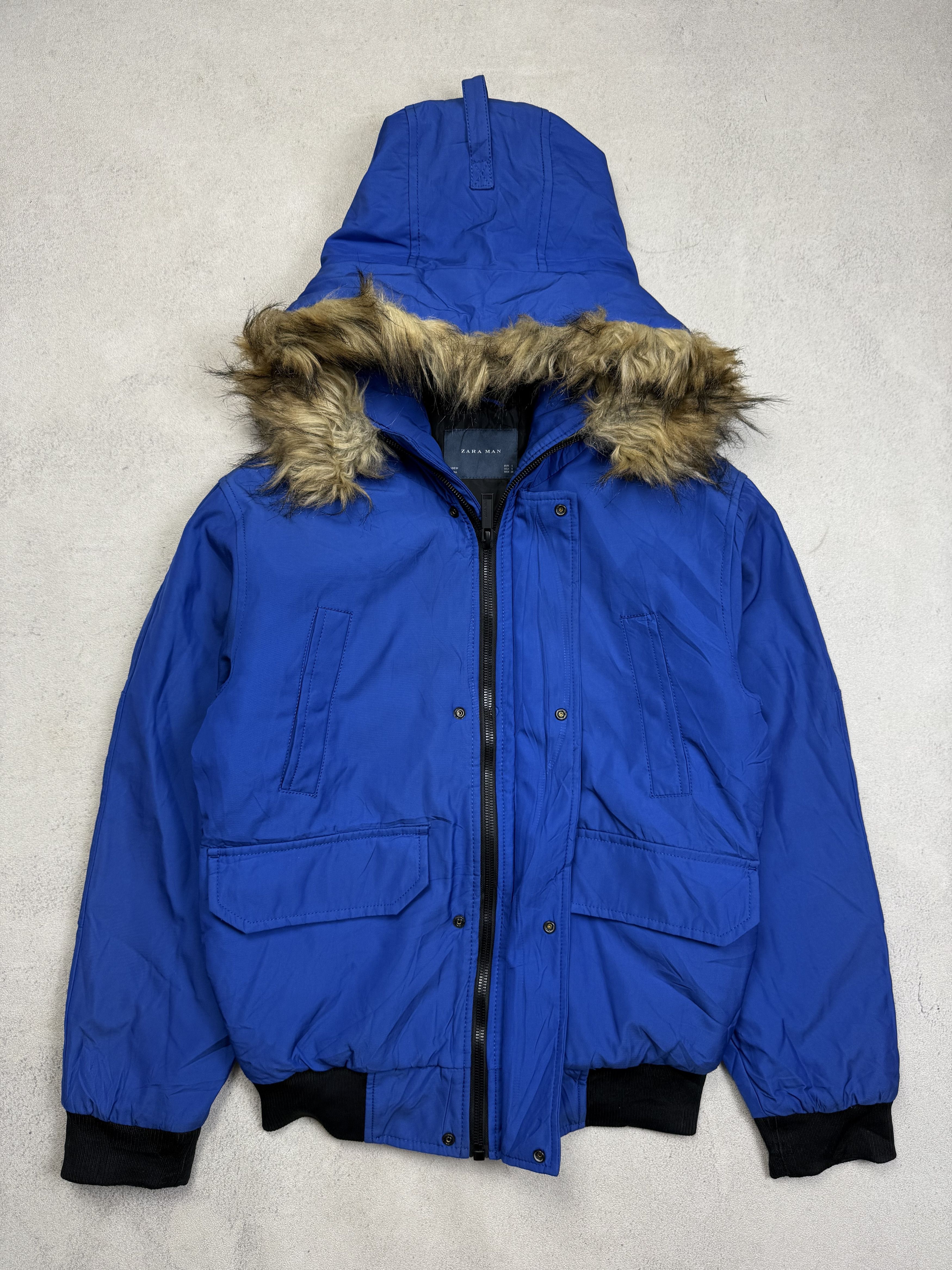 Zara Zara Fur Nylon Jacket Size US S / EU 44-46 / 1 - 2 Thumbnail