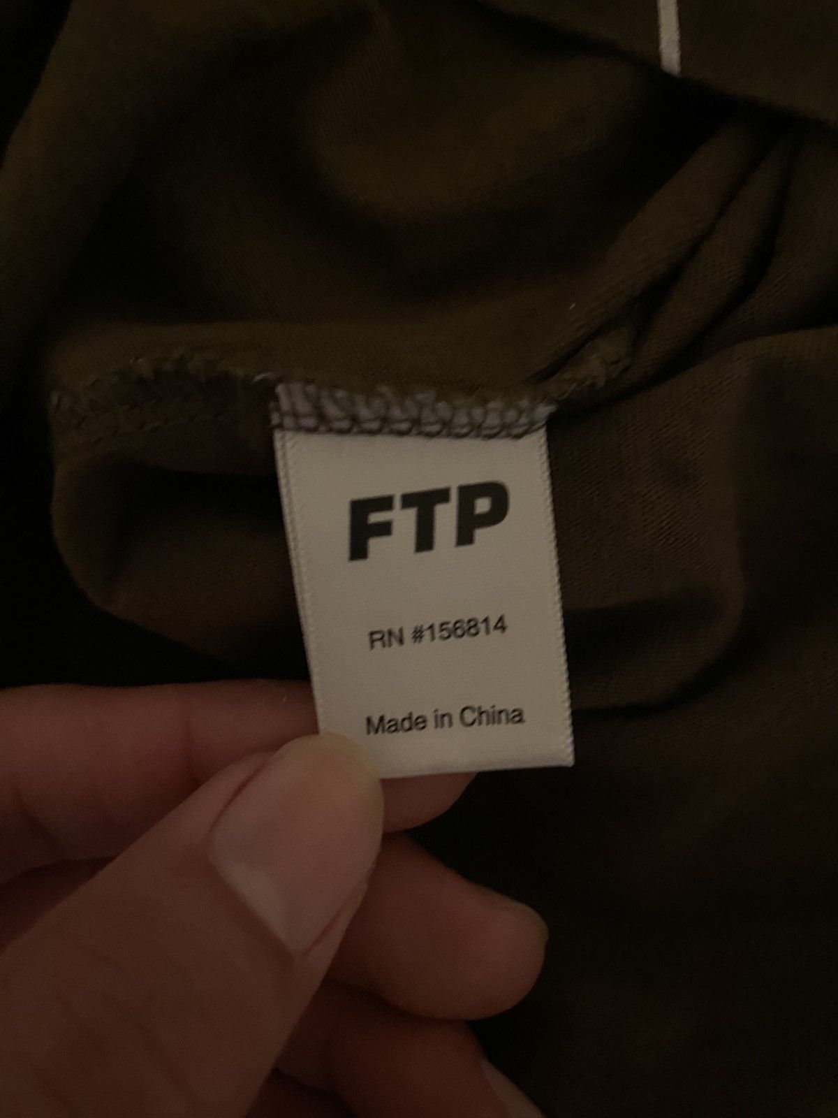 Fuck The Population FTP OUTLINE TEE Size US M / EU 48-50 / 2 - 3 Thumbnail