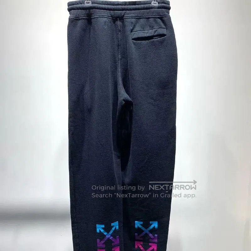 Off-White Off-White Black Cotton Casual Pants . Size US 27 - 2 Thumbnail
