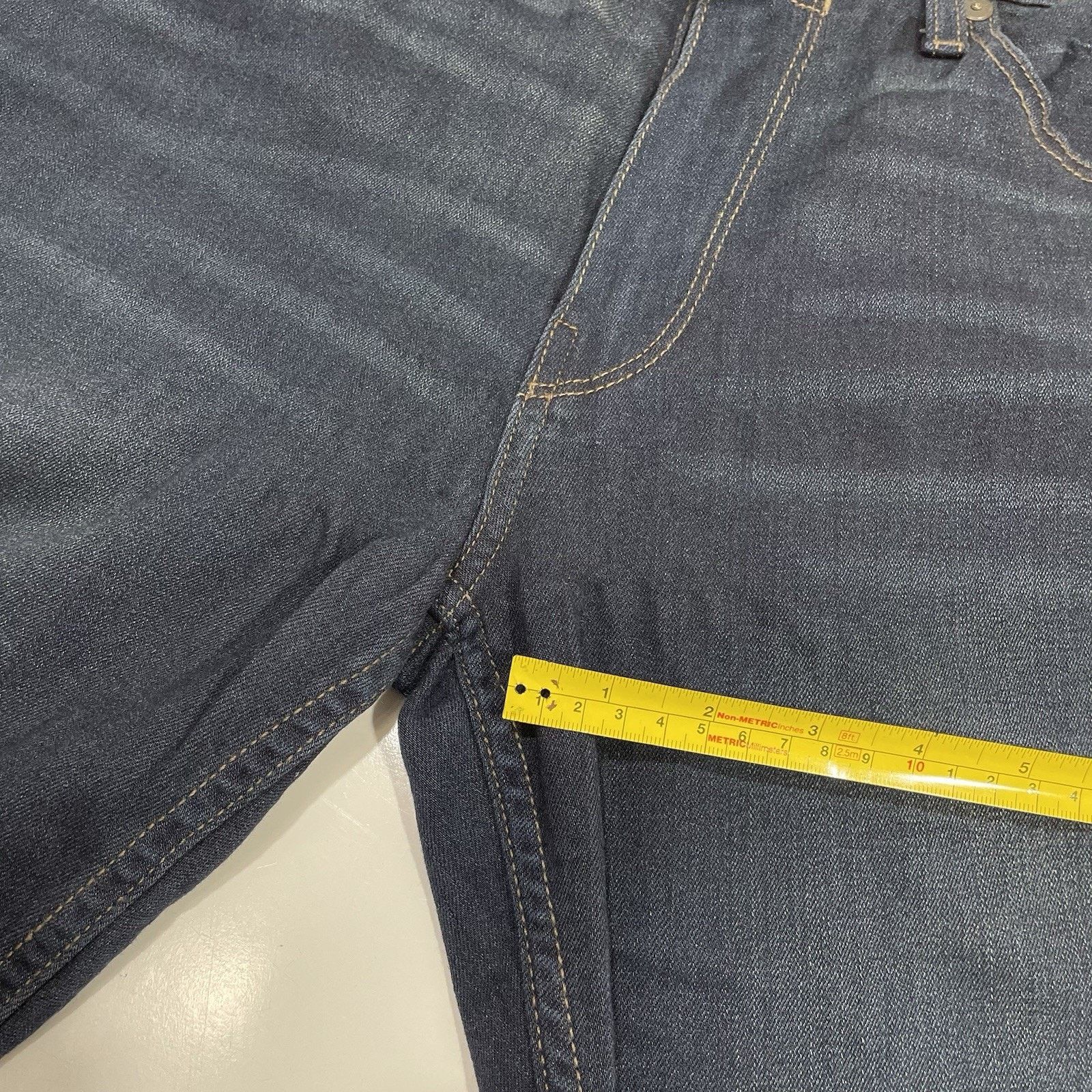 Paige Paige Lennox Jeans Mens 32 Blue Slim Straight Stretch Denim Size US 32 / EU 48 - 6 Thumbnail