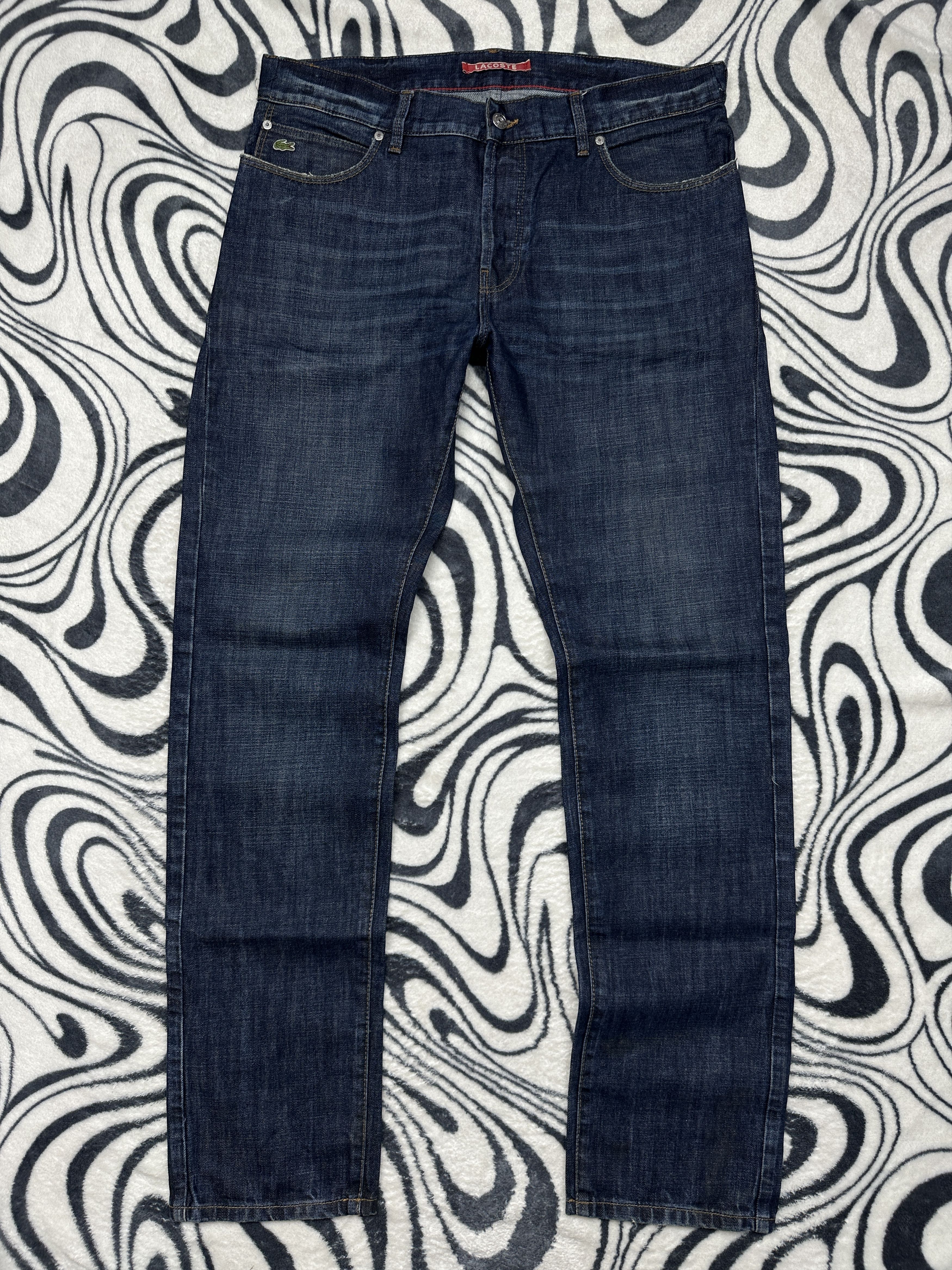 Lacoste Lacoste Live Vintage Mens Denim Pants Jeans Size US 36 / EU 52 - 3 Thumbnail