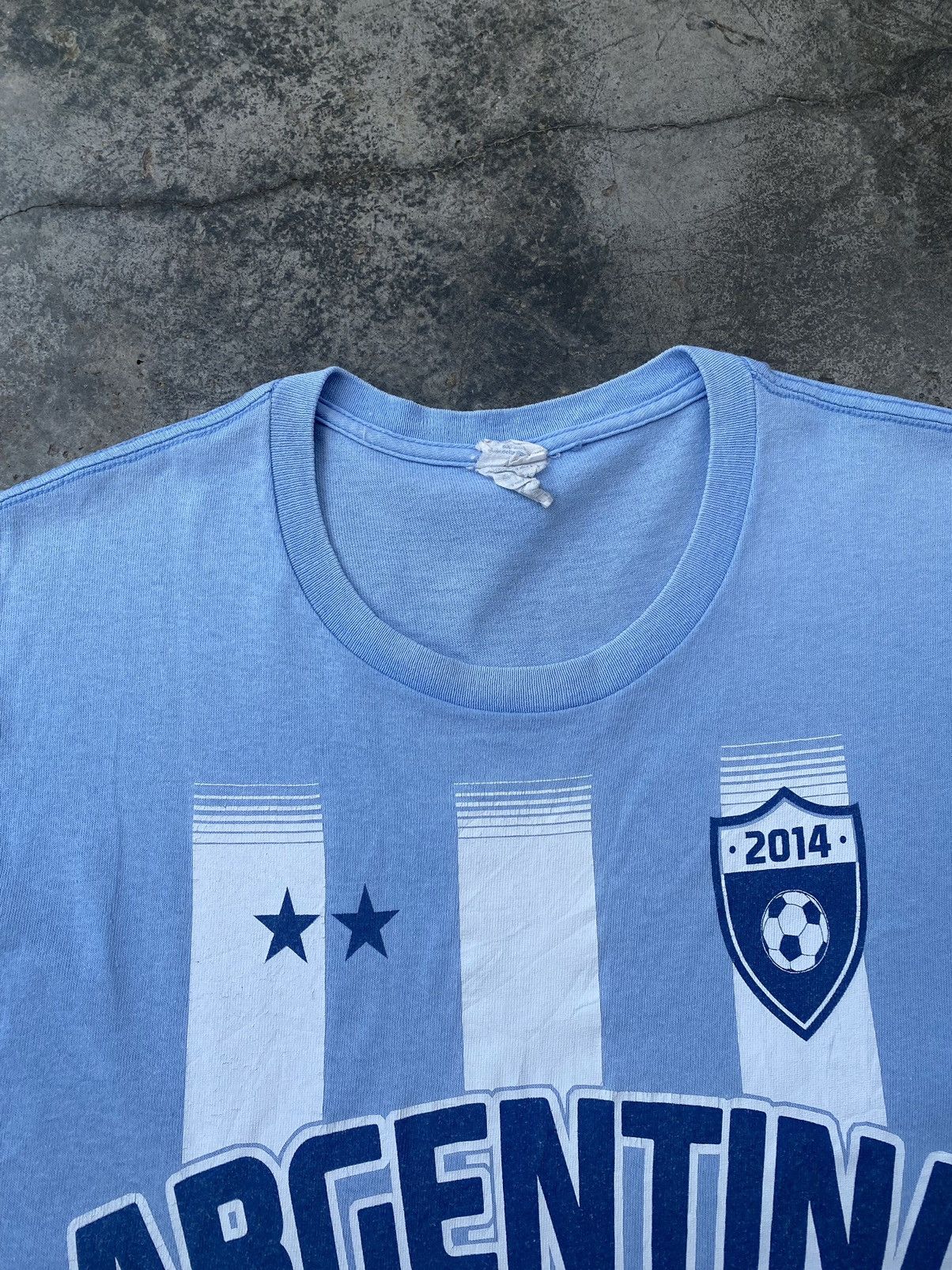 Vintage Argentina 2014 National Football Team Tees Size US M / EU 48-50 / 2 - 6 Thumbnail