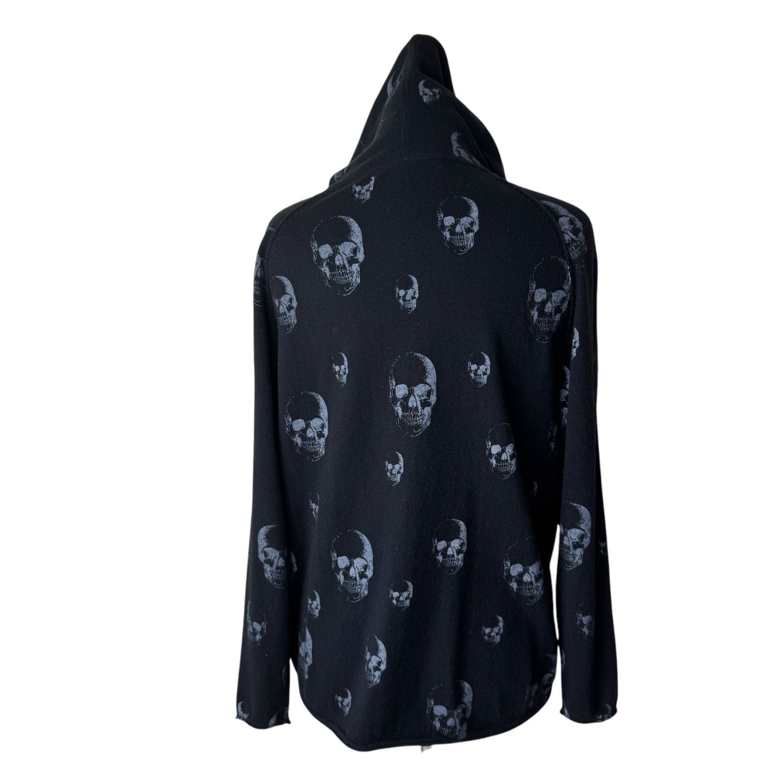 Other SKULL CASHERE Cotton Cashmere Full Zip Sweater Medium Size M / US 6-8 / IT 42-44 - 2 Thumbnail