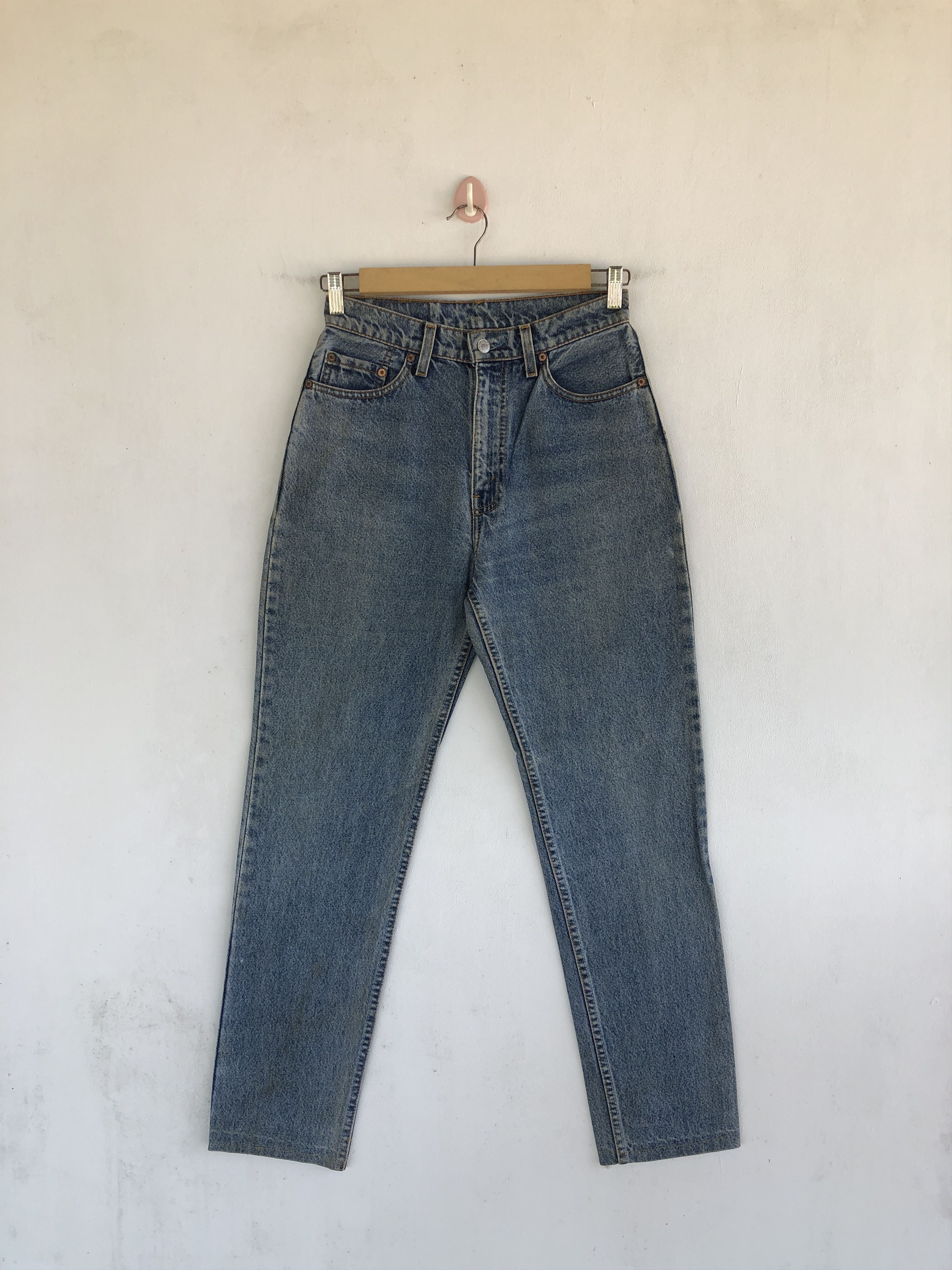 Levi's Vintage Levis Faded Stone Wash Jeans Levi's 553 Denim Pants Size 28" / US 6 / IT 42 - 1 Thumbnail