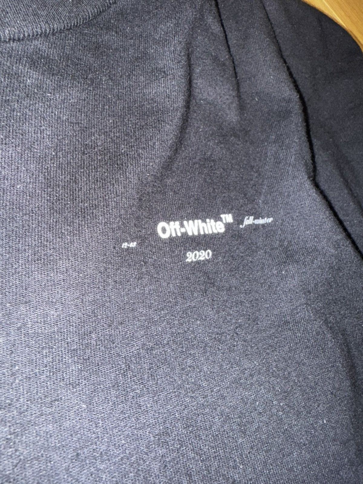 Off-White Off-White Fall-Winter 2019/20 T-Shirt “INCOMPIUTO” Size US L / EU 52-54 / 3 - 4 Thumbnail