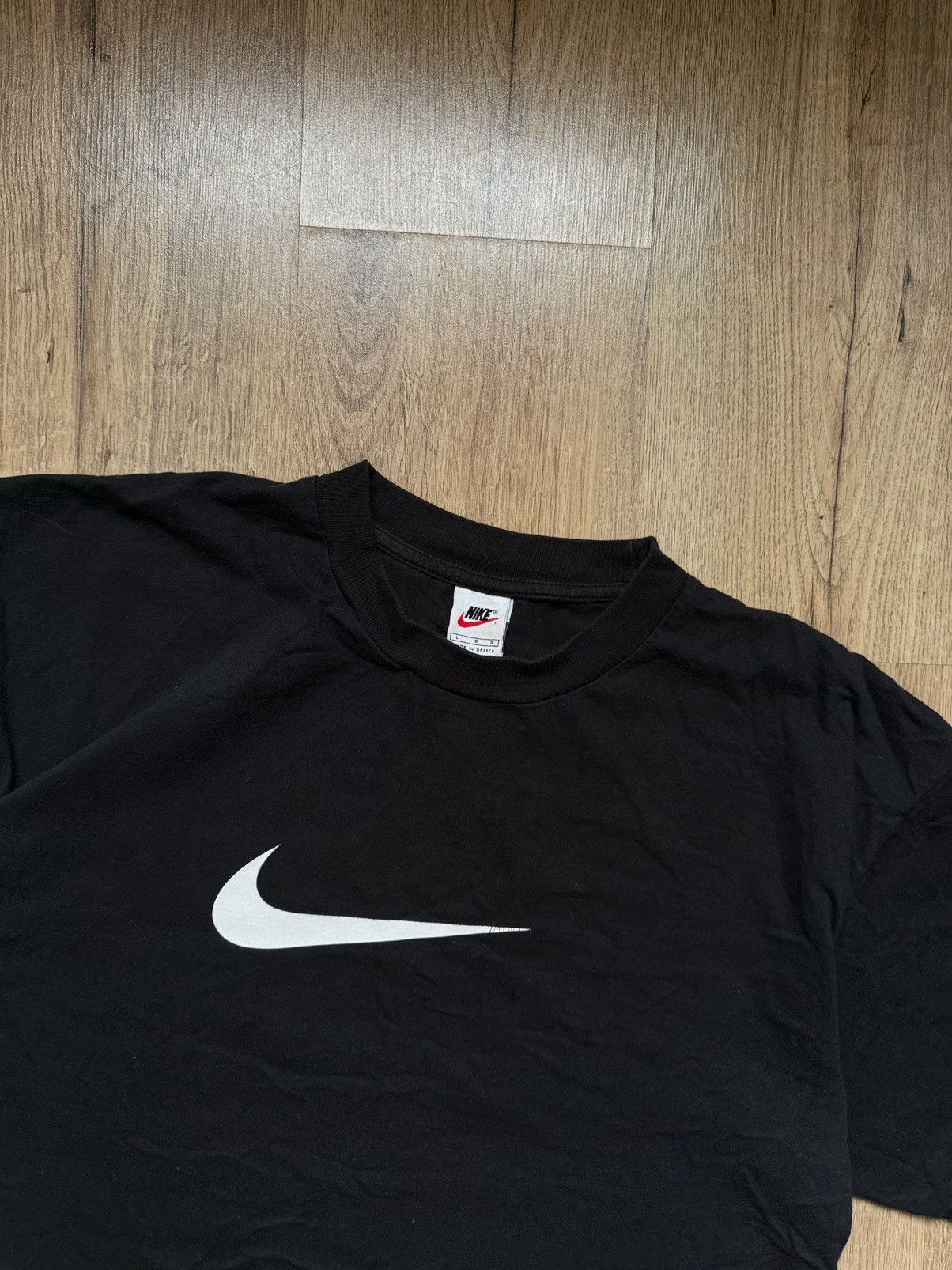 Nike Vintage 90s Nike Swoosh Tee Size US L / EU 52-54 / 3 - 2 Thumbnail