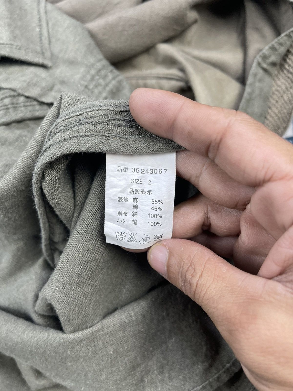 Le Grande Bleu (L.G.B.) G.O.A Military Cargo Pocket Hooded Overshirt Jacket Size US S / EU 44-46 / 1 - 15 Thumbnail
