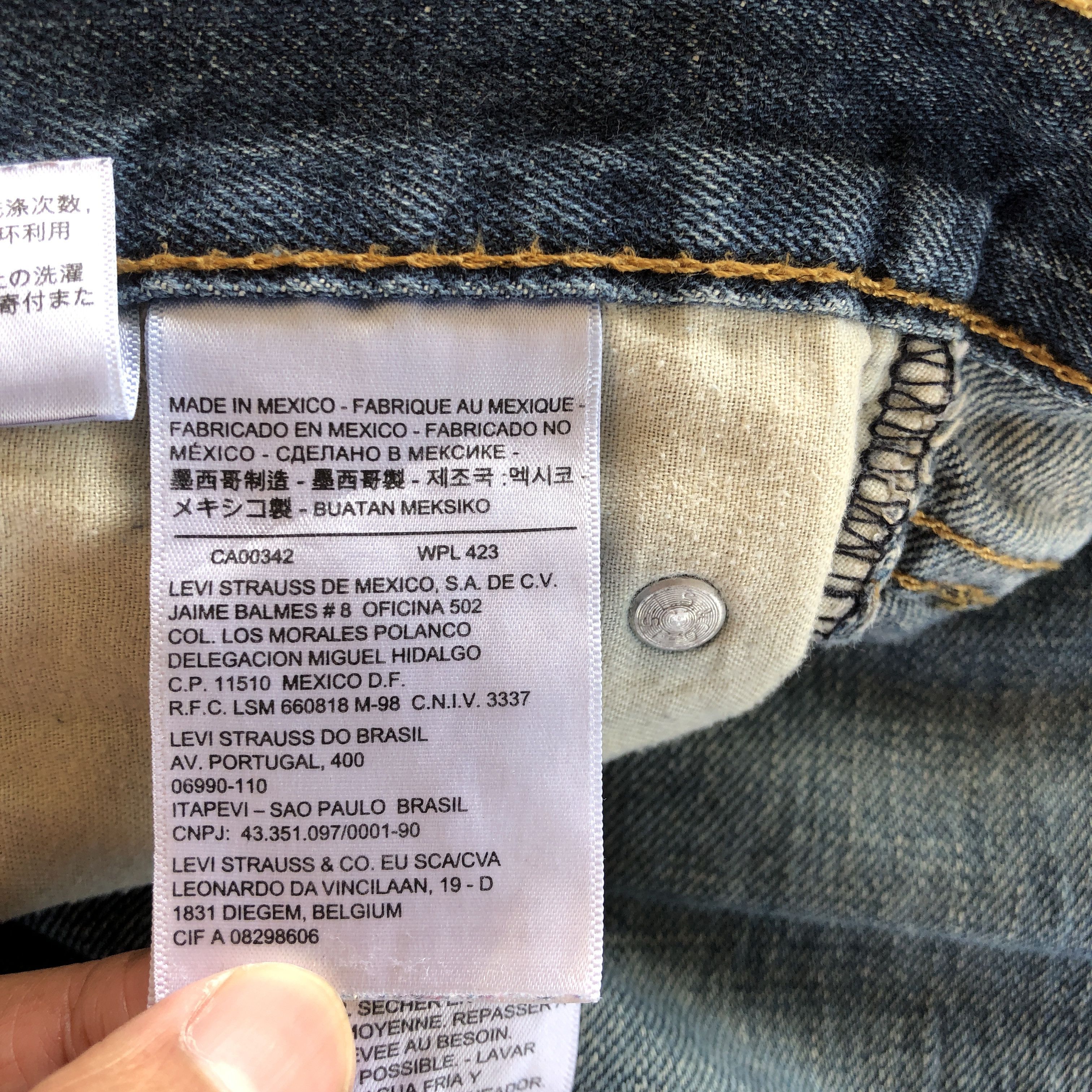 Levi's Vintage Levis Faded Jeans Levi's 514 Denim Size US 36 / EU 52 - 9 Thumbnail