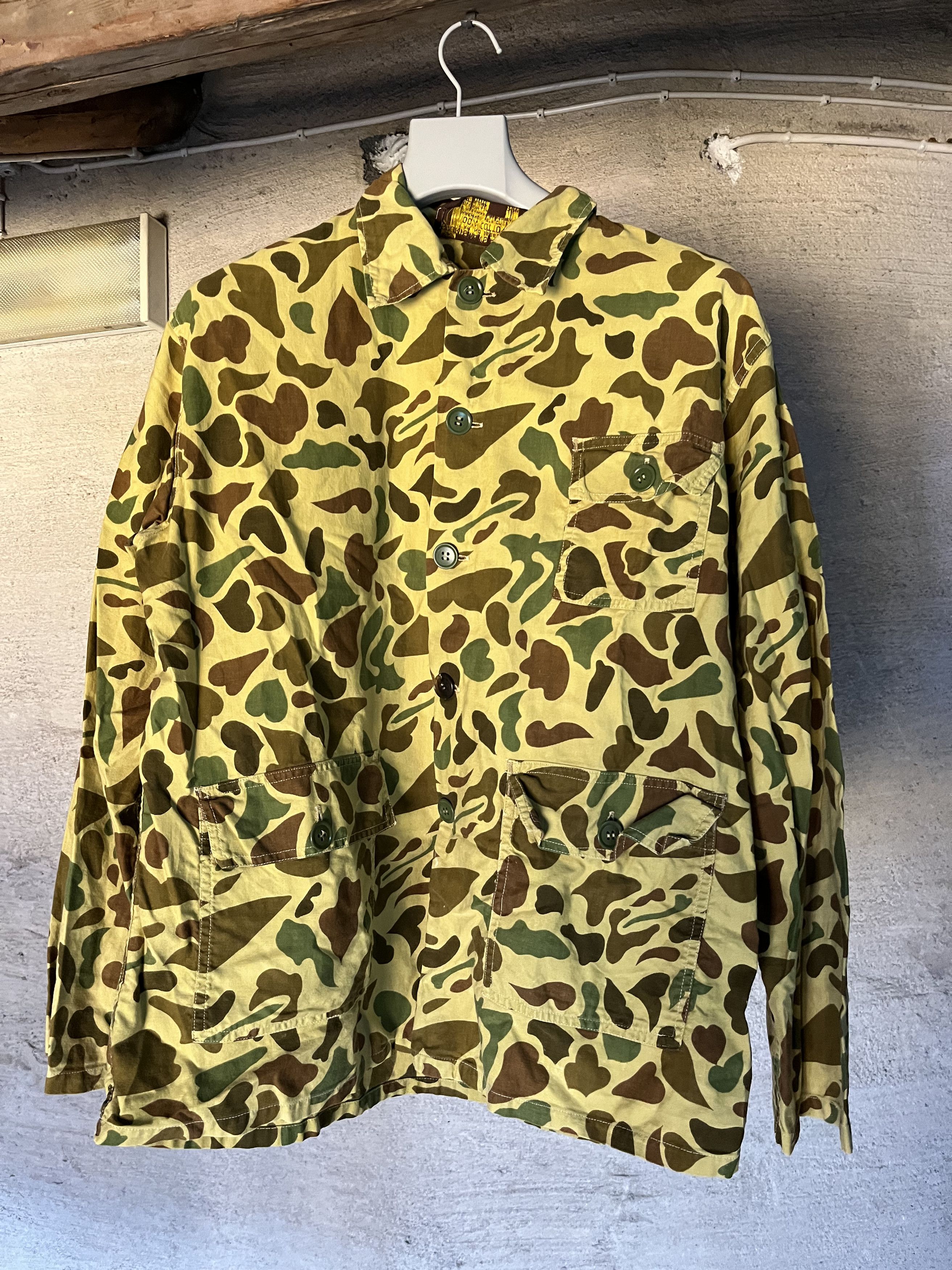 Vintage Camouflage Shirt Jacket from Caliber Sportsman's Apparel Size US M / EU 48-50 / 2 - 1 Thumbnail
