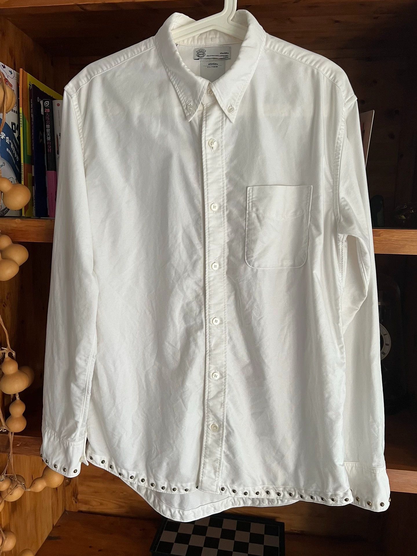Visvim Visvim Giza White Oxford Shirt | Grailed