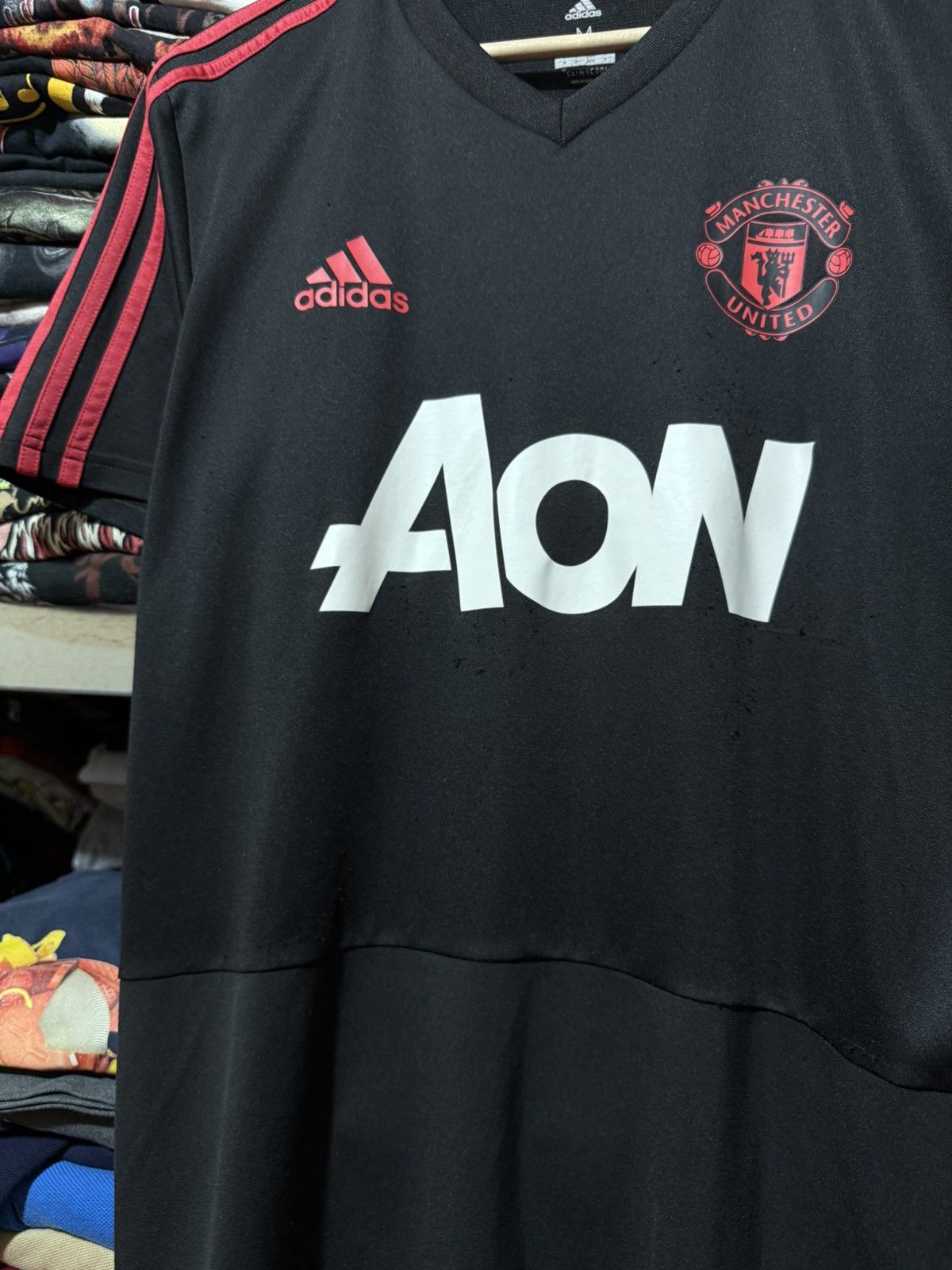 Adidas Adidas Manchester United 2018 2019 Training Soccer Jersey Size US M / EU 48-50 / 2 - 7 Thumbnail
