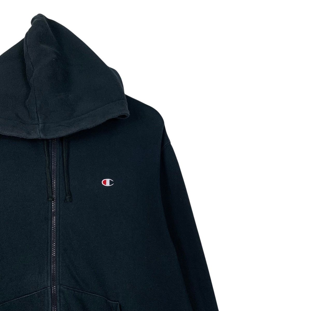 Champion CHAMPION Navy Blue Zipper Hoodie Sweatshirt #3615-C165 Size US M / EU 48-50 / 2 - 4 Thumbnail