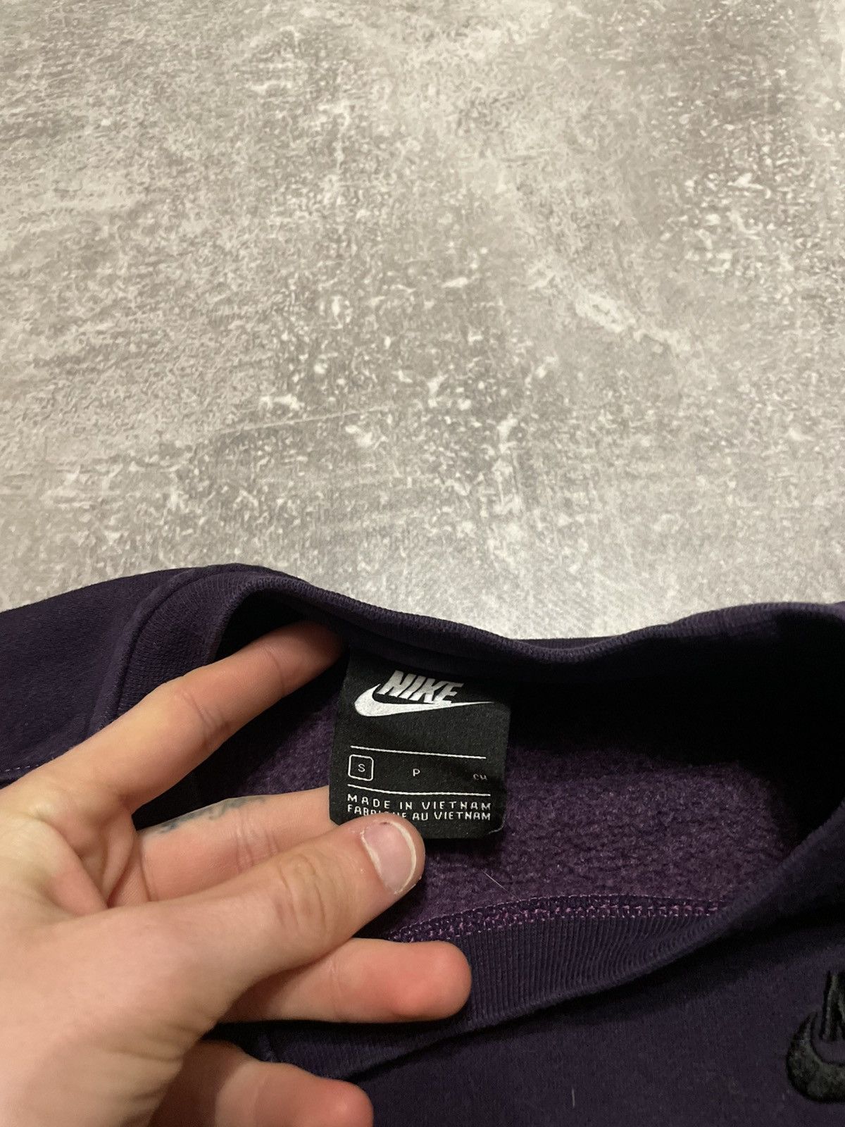 Nike Vintage Nike Basic Purple Sweatshirt Crewneck Size S Men’s Size US S / EU 44-46 / 1 - 9 Thumbnail