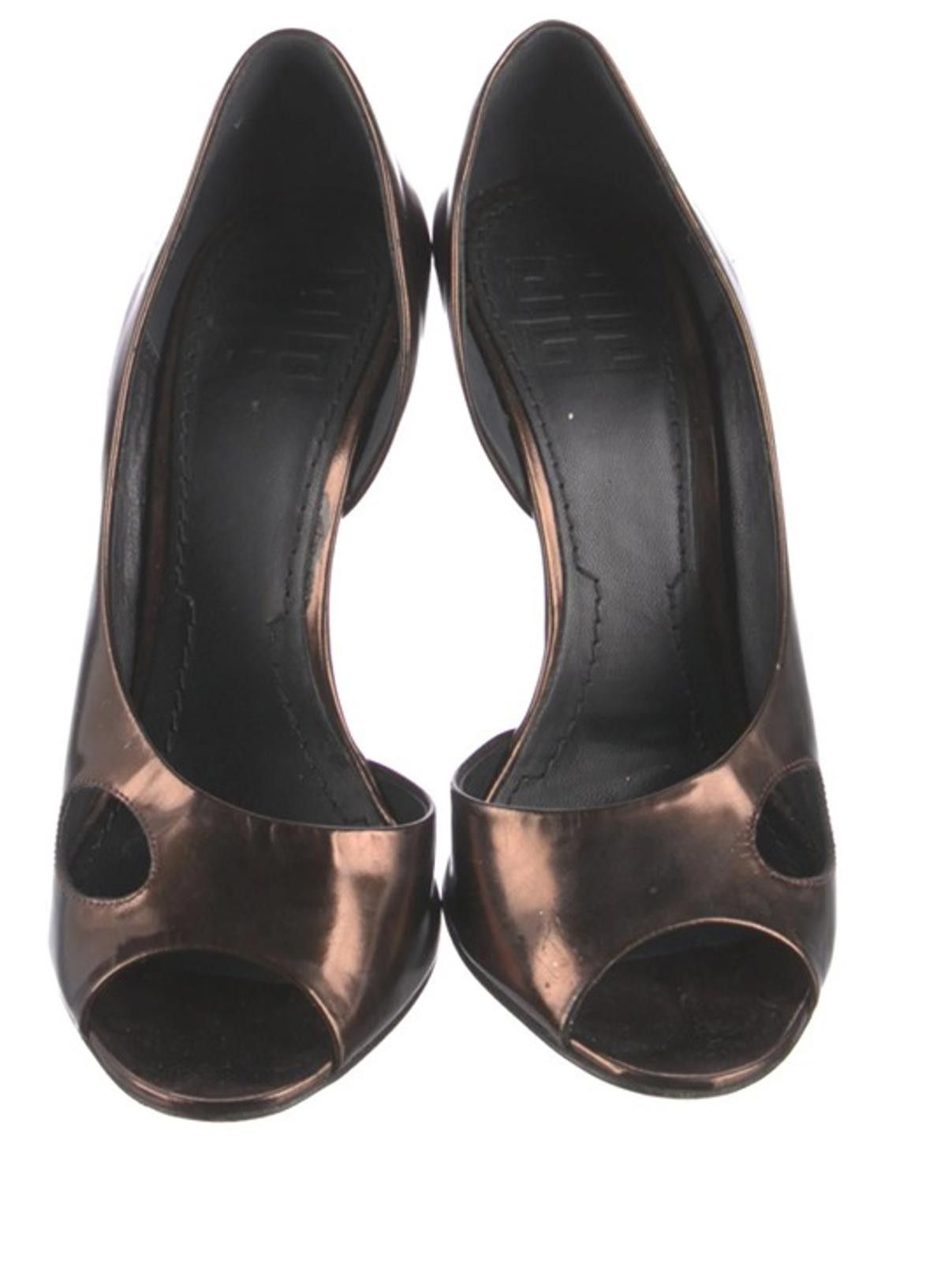 Givenchy D'Orsay Patent Leather Pumps - SIZE 7