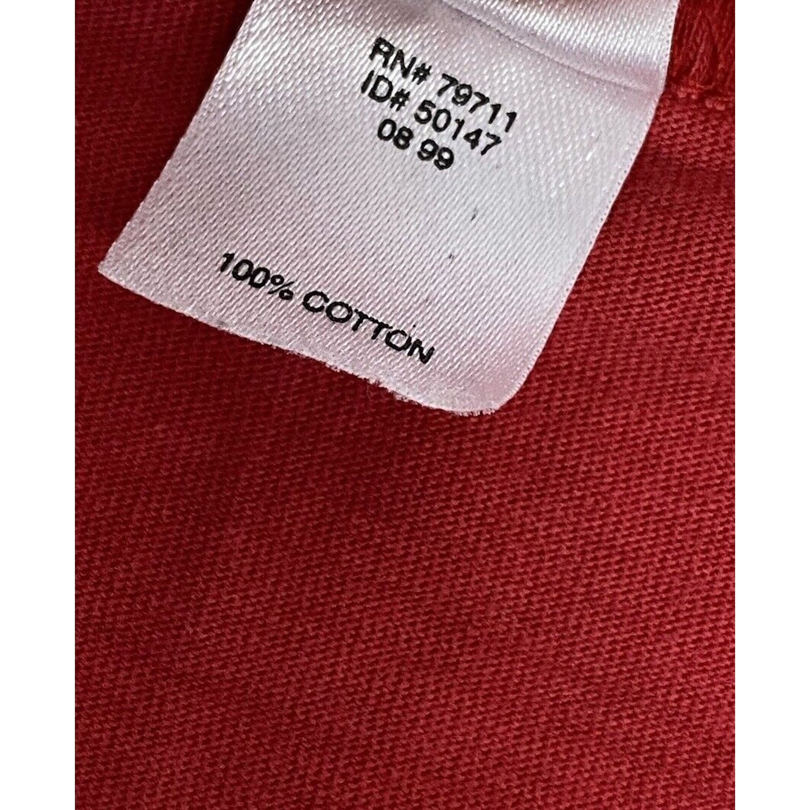Victoria's Secret VTG Victoria's Secret T-shirt Red Gold Logo Embroidered Tee Size M / US 6-8 / IT 42-44 - 6 Thumbnail