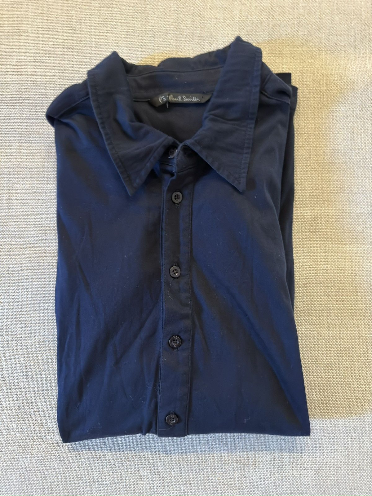 Paul Smith Paul Smith (PS) Placket Mesh Pique Knit Polo Shirt $250 Size US XL / EU 56 / 4 - 1 Thumbnail