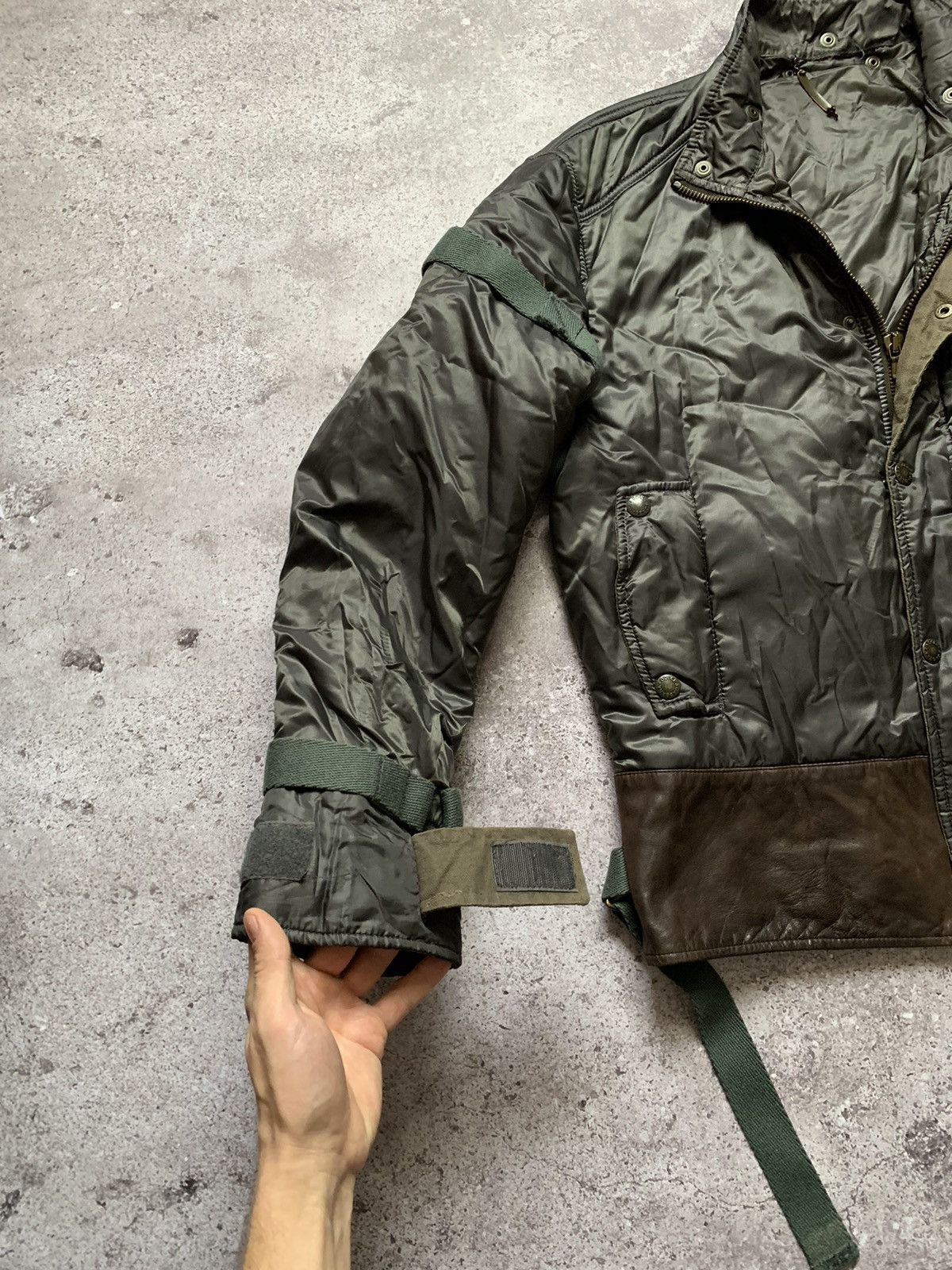 Dolce & Gabbana Dolce & Gabbana Goat Leather Bondage Parachute Blouson Size US M / EU 48-50 / 2 - 5 Thumbnail