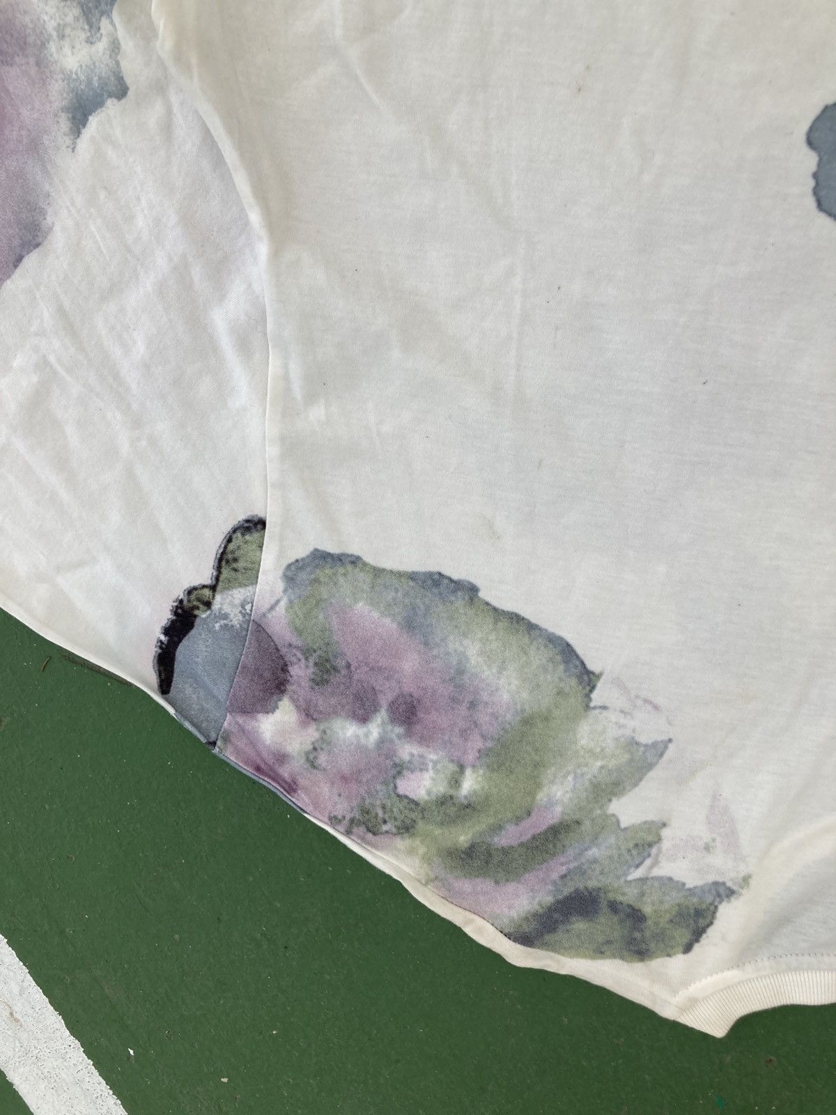 Acne Studios Acne Studios BESS MERCI PRT PAW13 Flowe Print oversize tee Size US M / EU 48-50 / 2 - 22 Thumbnail
