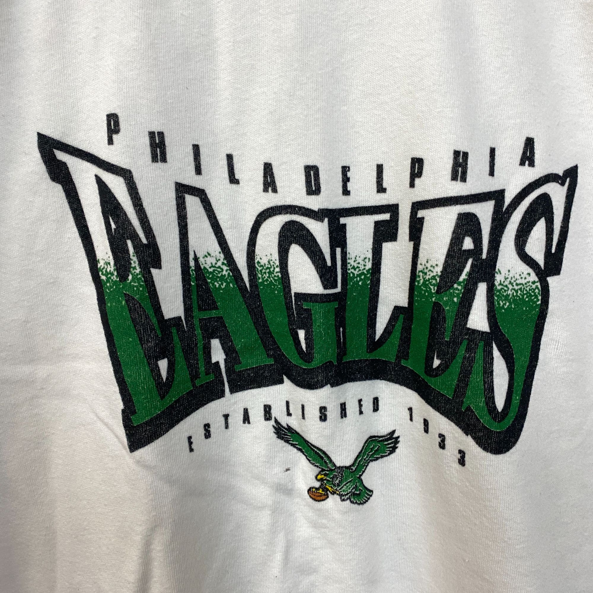 Junk Food Junk Food Clothing Philadelphia Eagles Logo Crop Crewneck Sw Size US XXL / EU 58 / 5 - 2 Thumbnail