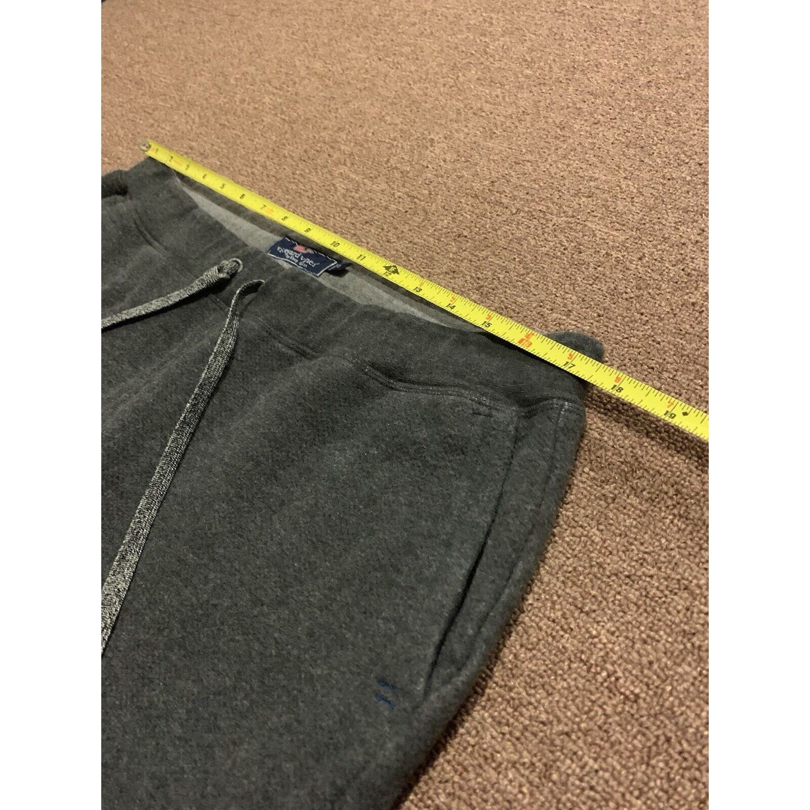 Vineyard Vines Vineyard Vines Sweatpants Men L Gray Joggers Fleece Pockets Size US 36 / EU 52 - 4 Thumbnail