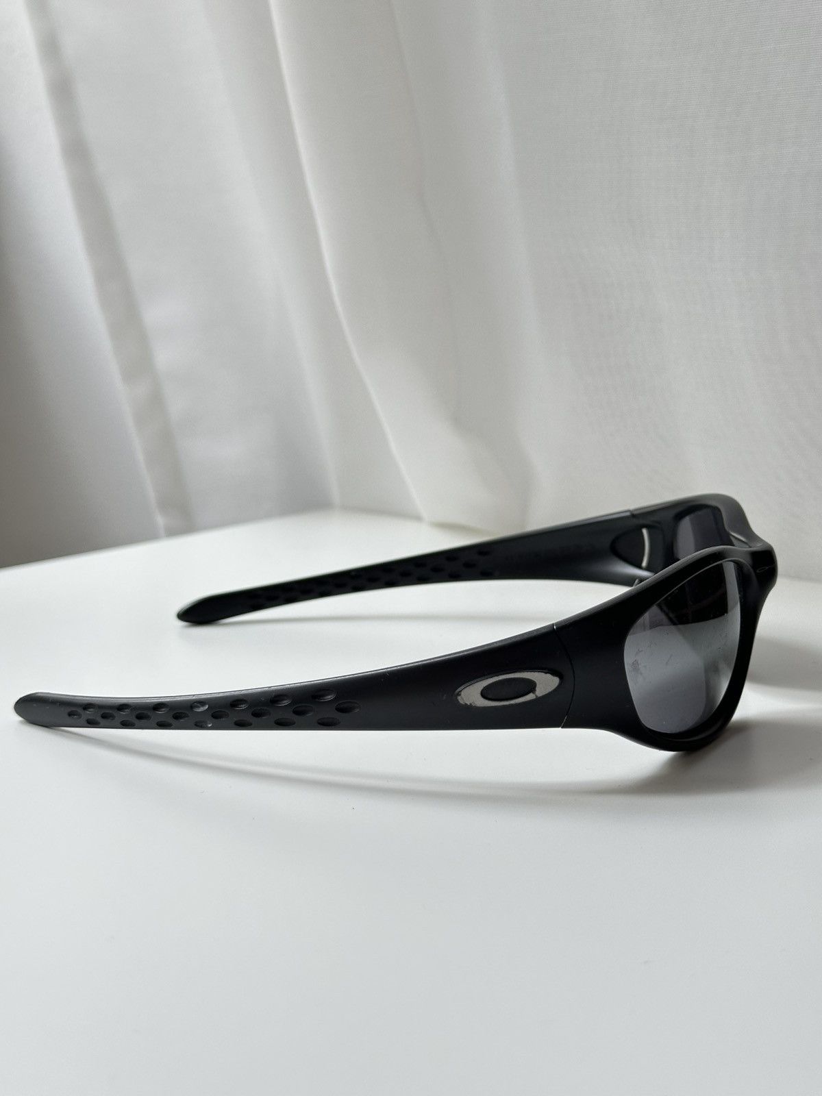Oakley Oakley Fives Black Wrap Mirrored 1998 Sunglasses Size ONE SIZE - 2 Thumbnail