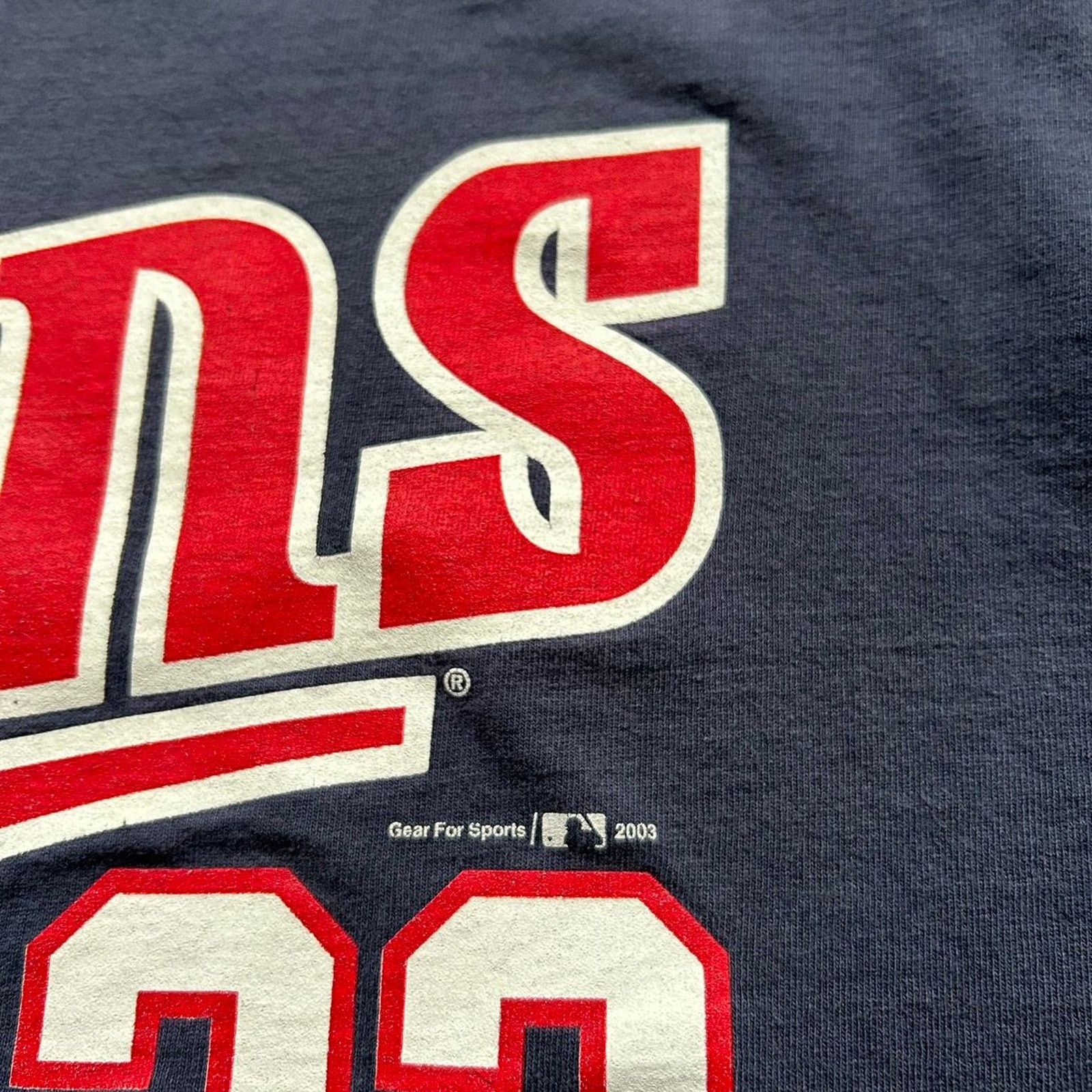 MLB VintageY2K Minnesota Twins MLB Baseball Graphic T Shirt XXL Size US XXL / EU 58 / 5 - 8 Thumbnail