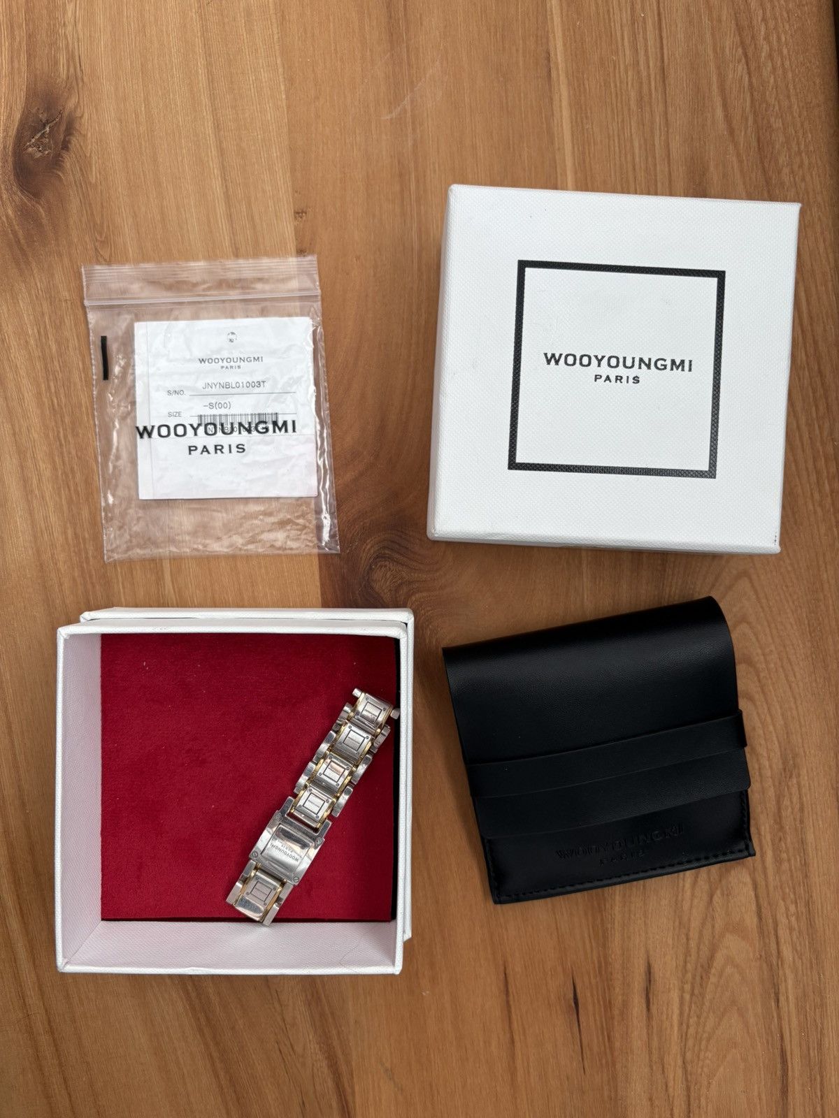 Wooyoungmi Square Chain Bracelet Size ONE SIZE - 1 Thumbnail